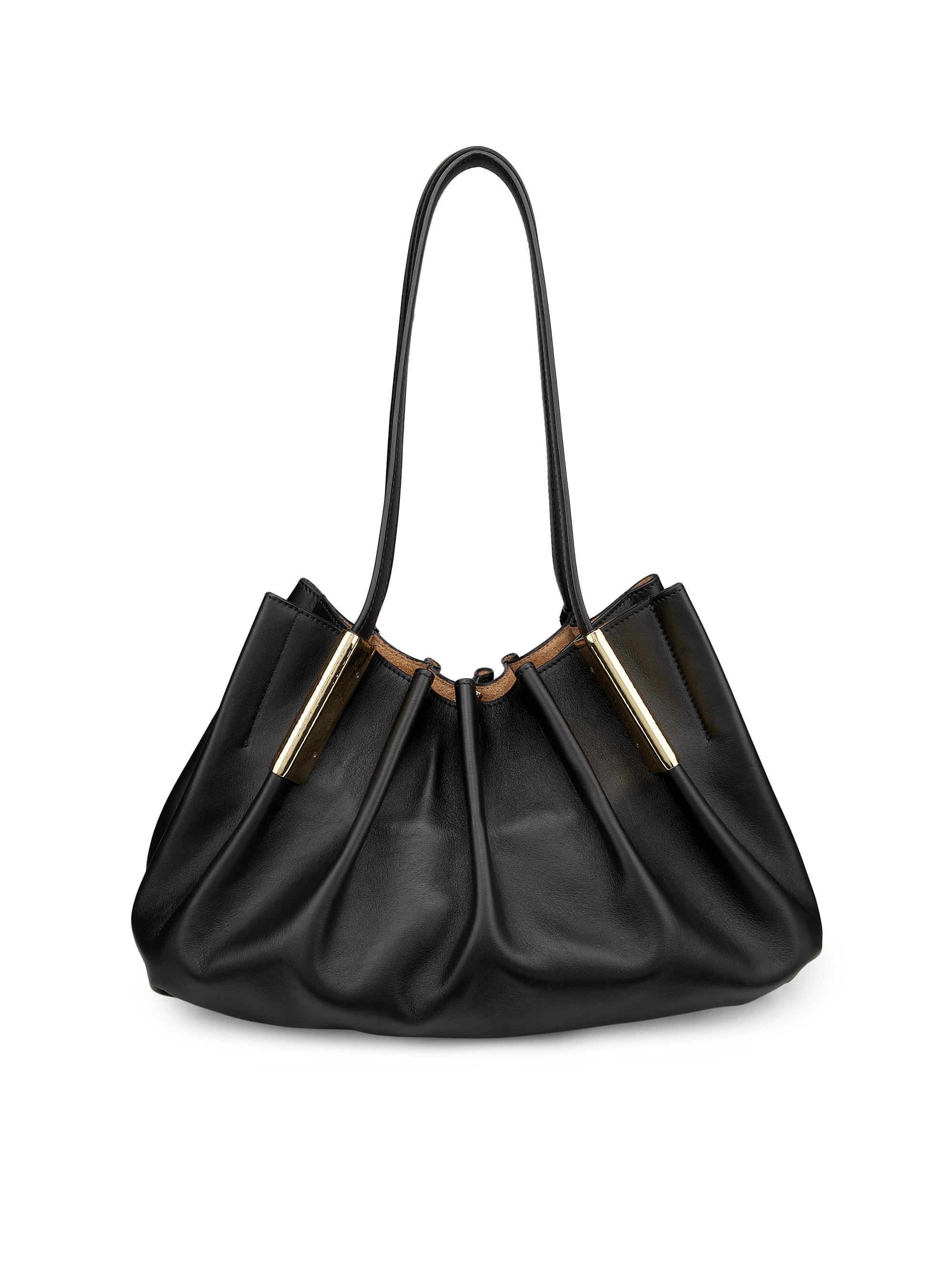 Ulla Johnson Isadora Mini Ruched Leather Tote Bag Saks Fifth