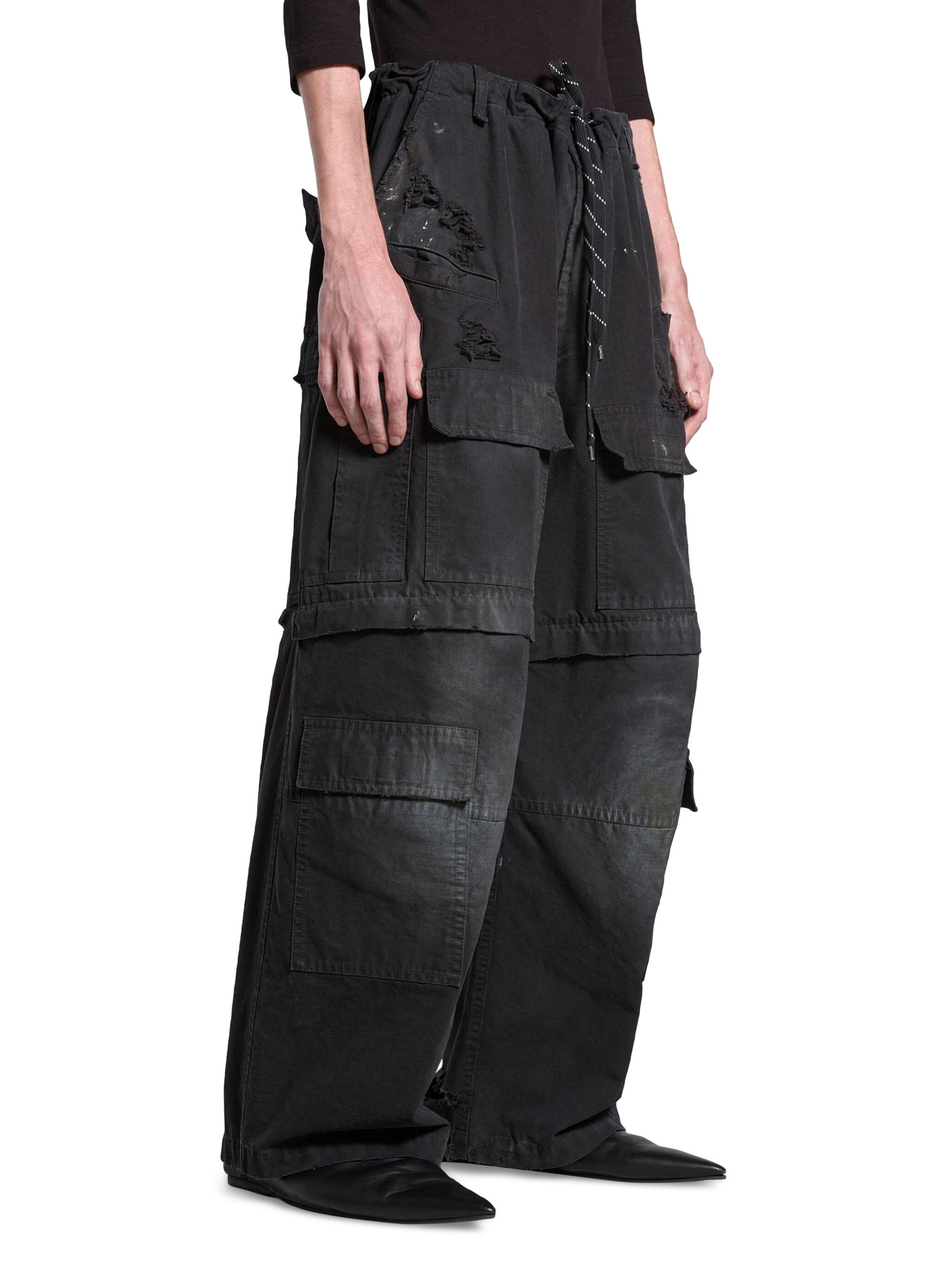 パンツ SIZE S Balenciaga Large Fit Cargo Pant Balenciaga Large Cargo Pants | Saks Fifth Avenue