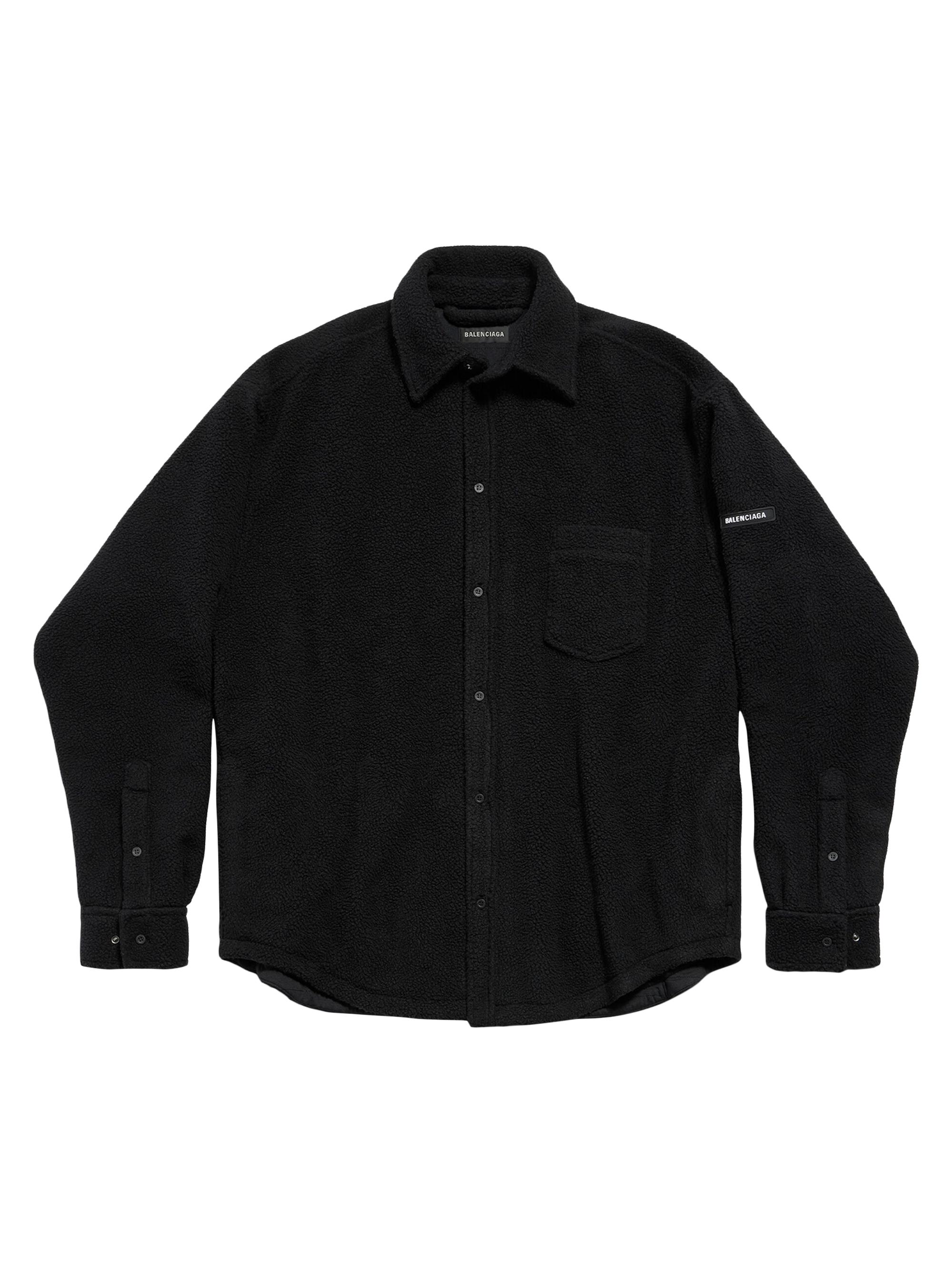 Balenciaga Men's Overshirt - Black