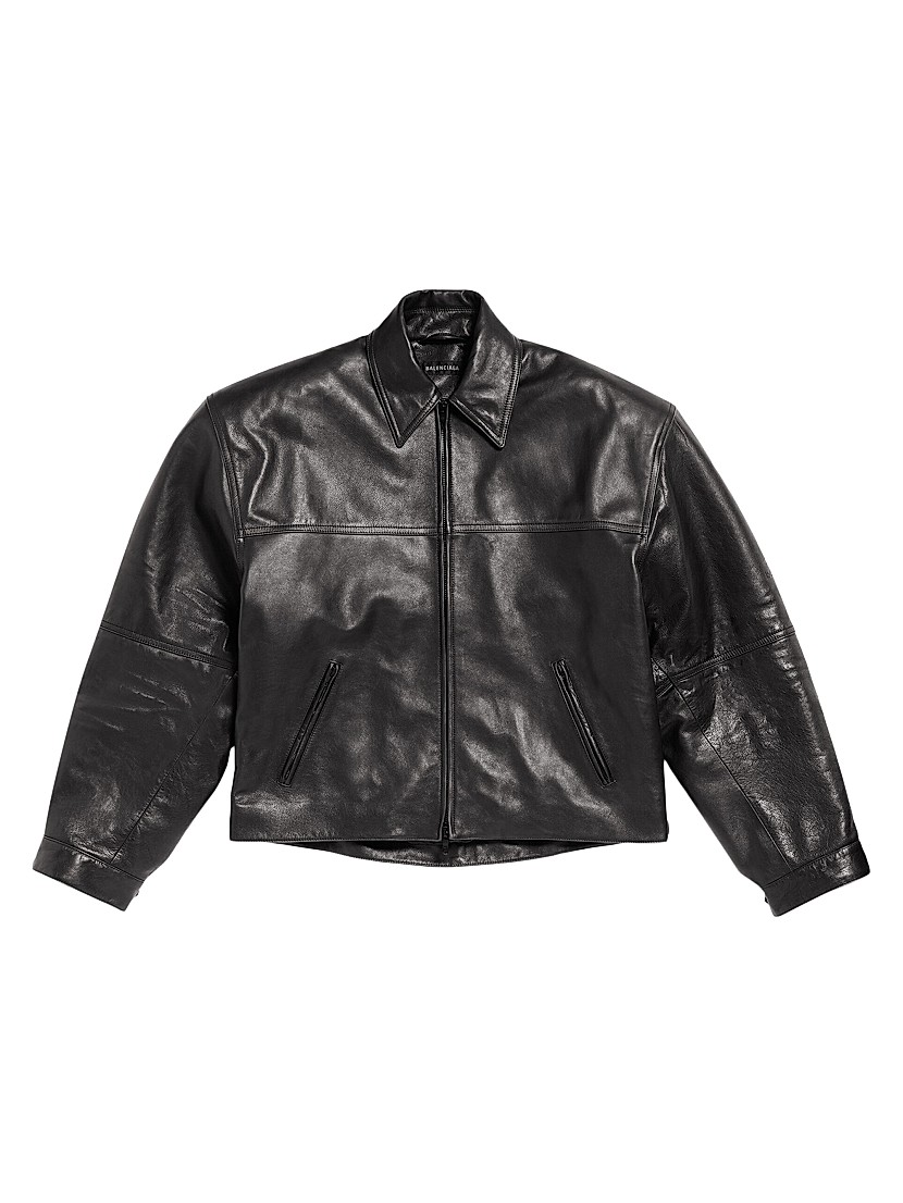 Shop Balenciaga Cocoon Kick Jacket | Saks Fifth Avenue Shop Balenciaga Cocoon Kick Jacket | Saks Fifth Avenue