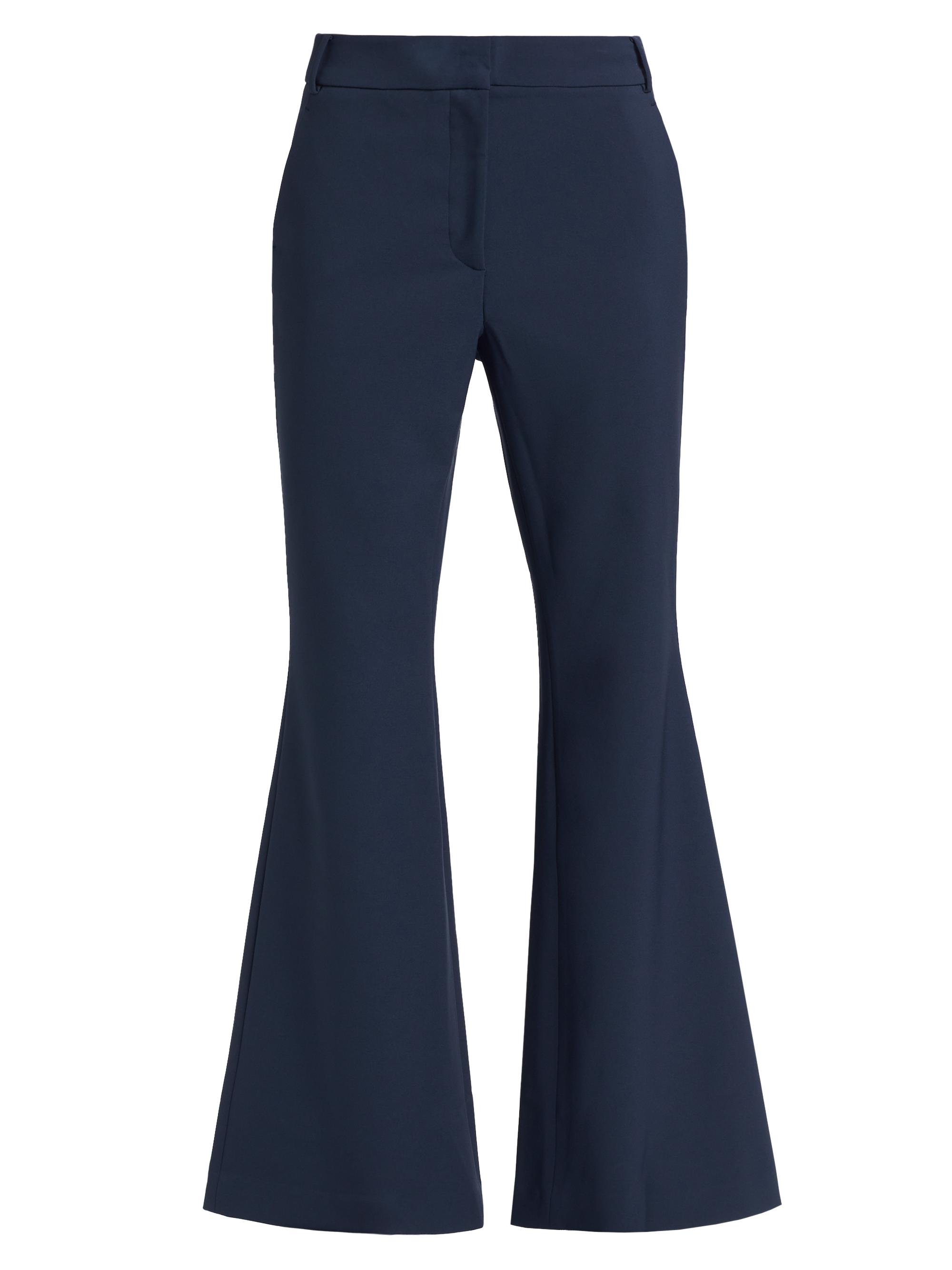 Toccin Women's Gaia Flare Mid-Rise Pants - Navy