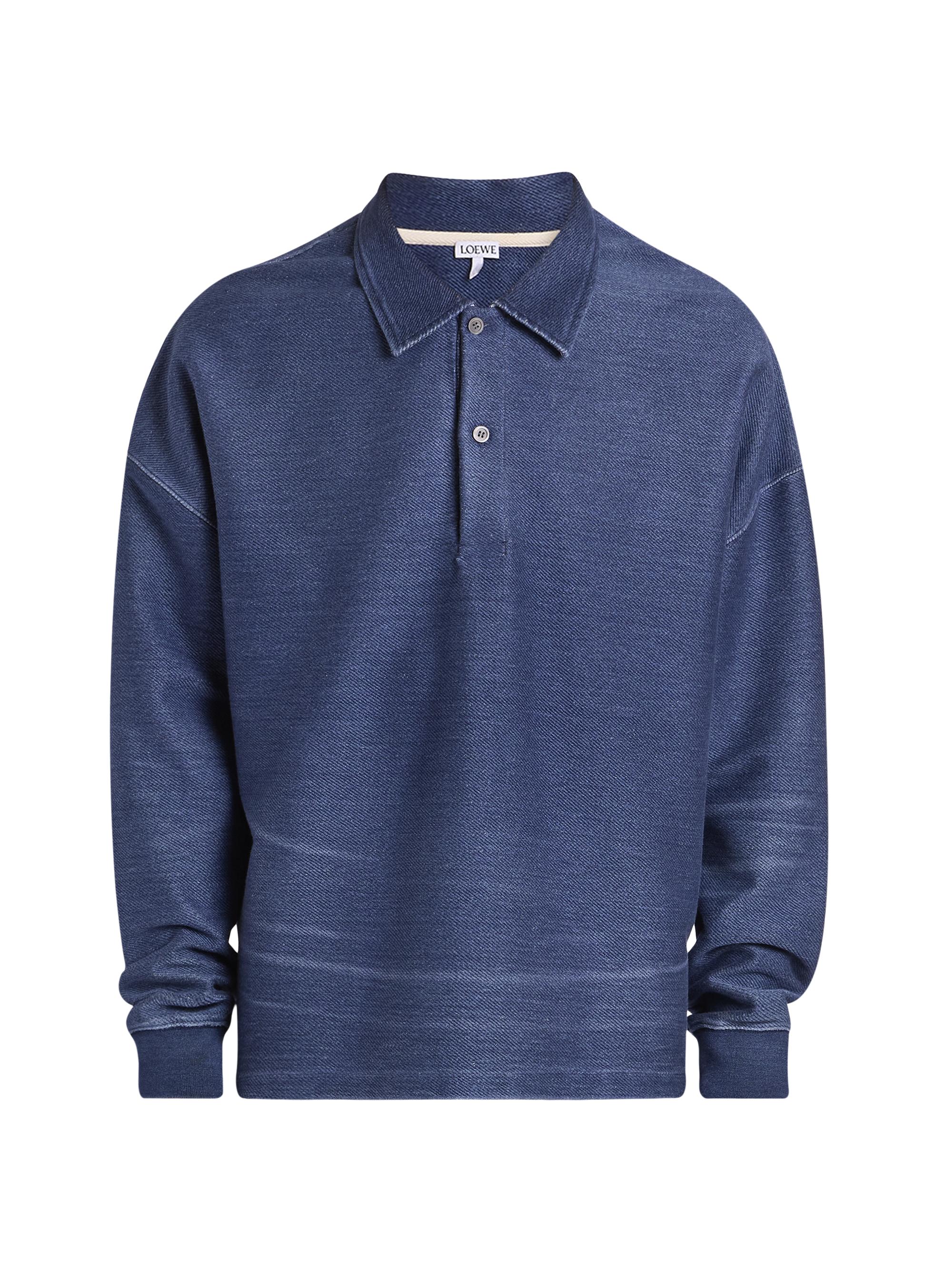 LOEWE Intarsia Wool Polo Sweater | Saks Fifth Avenue
