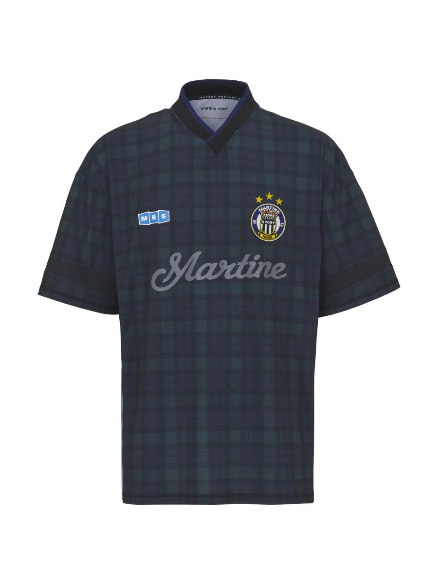 トップス MARTINE ROSE HALF AND HALF FOOTBALL Martine Rose - HALF AND HALF FOOTBALL TOP | HBX - Globally