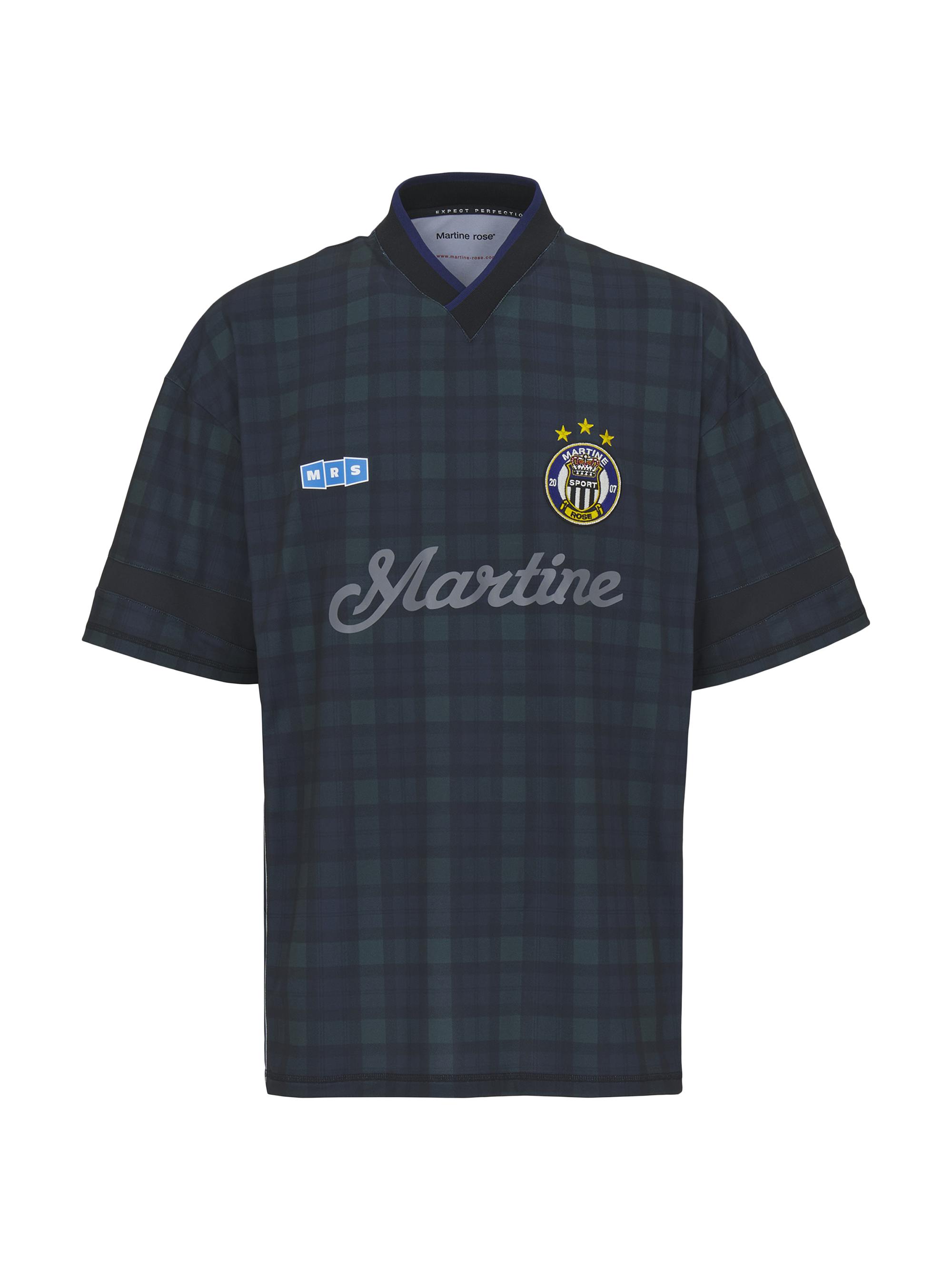 Martine Rose PANELLED FOOTBALL ゲームシャツ Martine Rose Panelled Football Top — SLOW WAVES