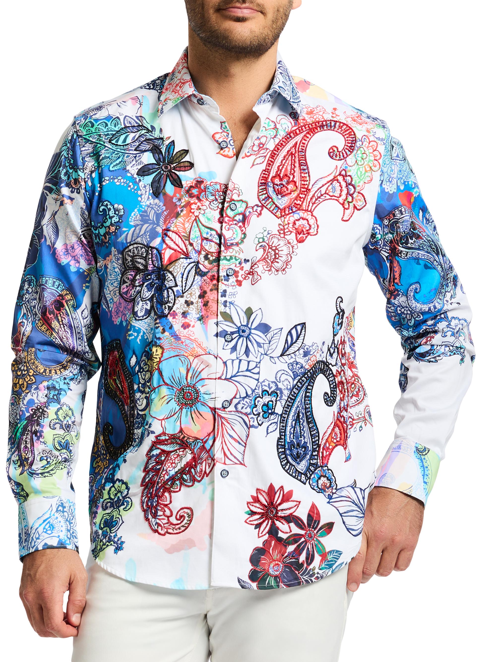 Robert Graham Men's Branca Woven Shirt