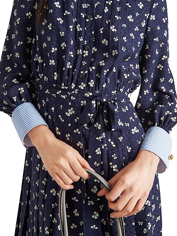 Shop Prada Jacquard Print Mini-Dress | Saks Fifth Avenue Shop Prada Jacquard Print Mini-Dress | Saks Fifth Avenue