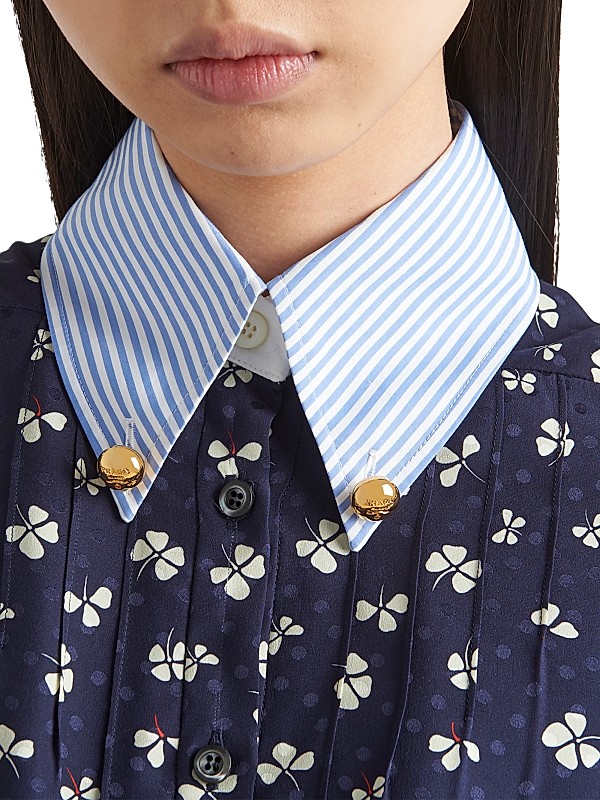 Shop Prada Jacquard Print Mini-Dress | Saks Fifth Avenue Shop Prada Jacquard Print Mini-Dress | Saks Fifth Avenue