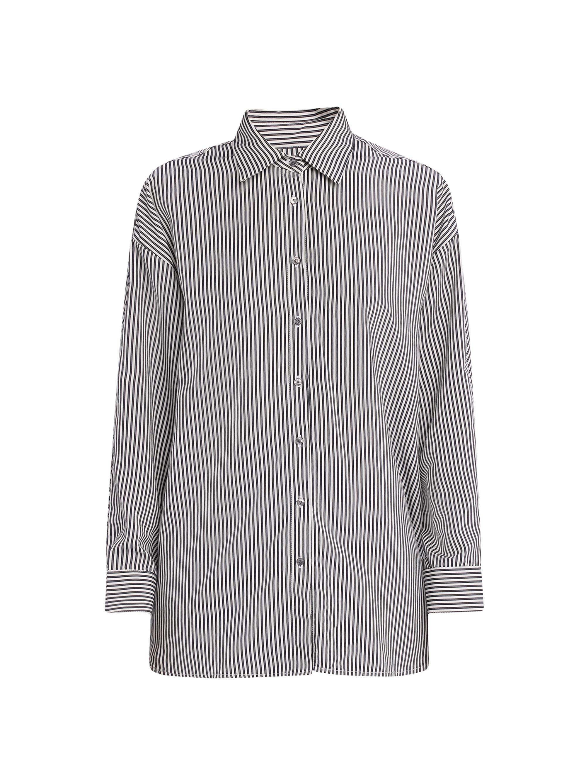 Brona Striped Oversized Shirt