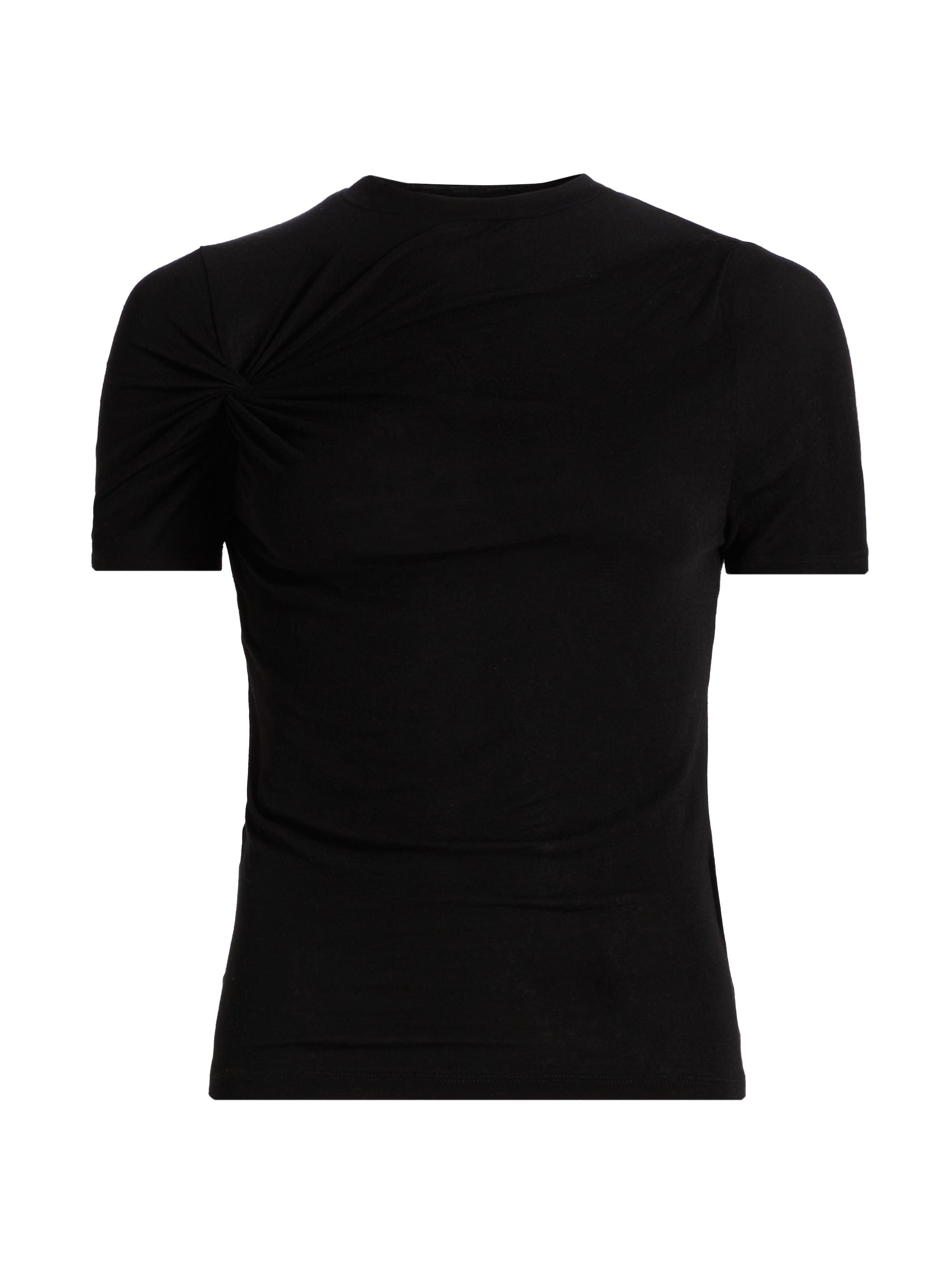 Agolde Women's Lissa Crewneck T-Shirt - Black