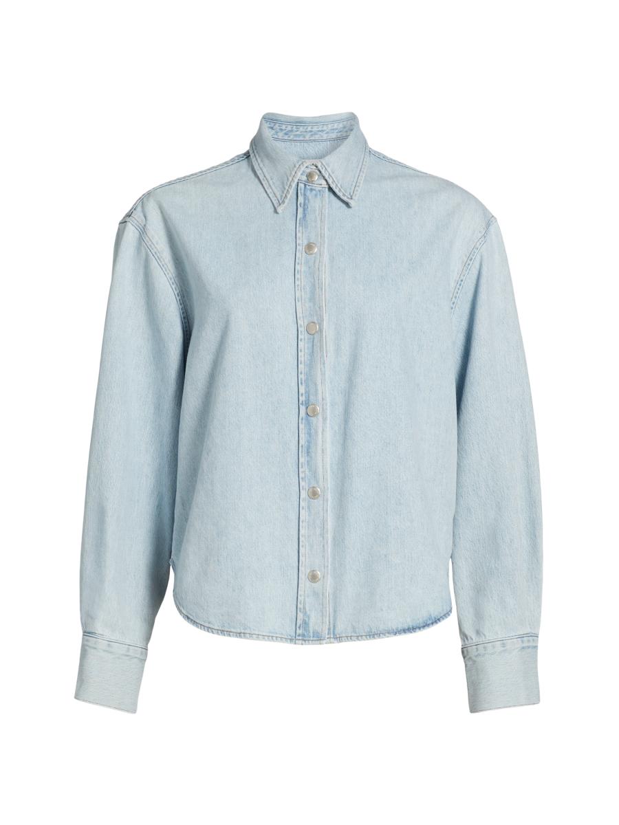 Agolde Women's Laurel Chambray Shirt