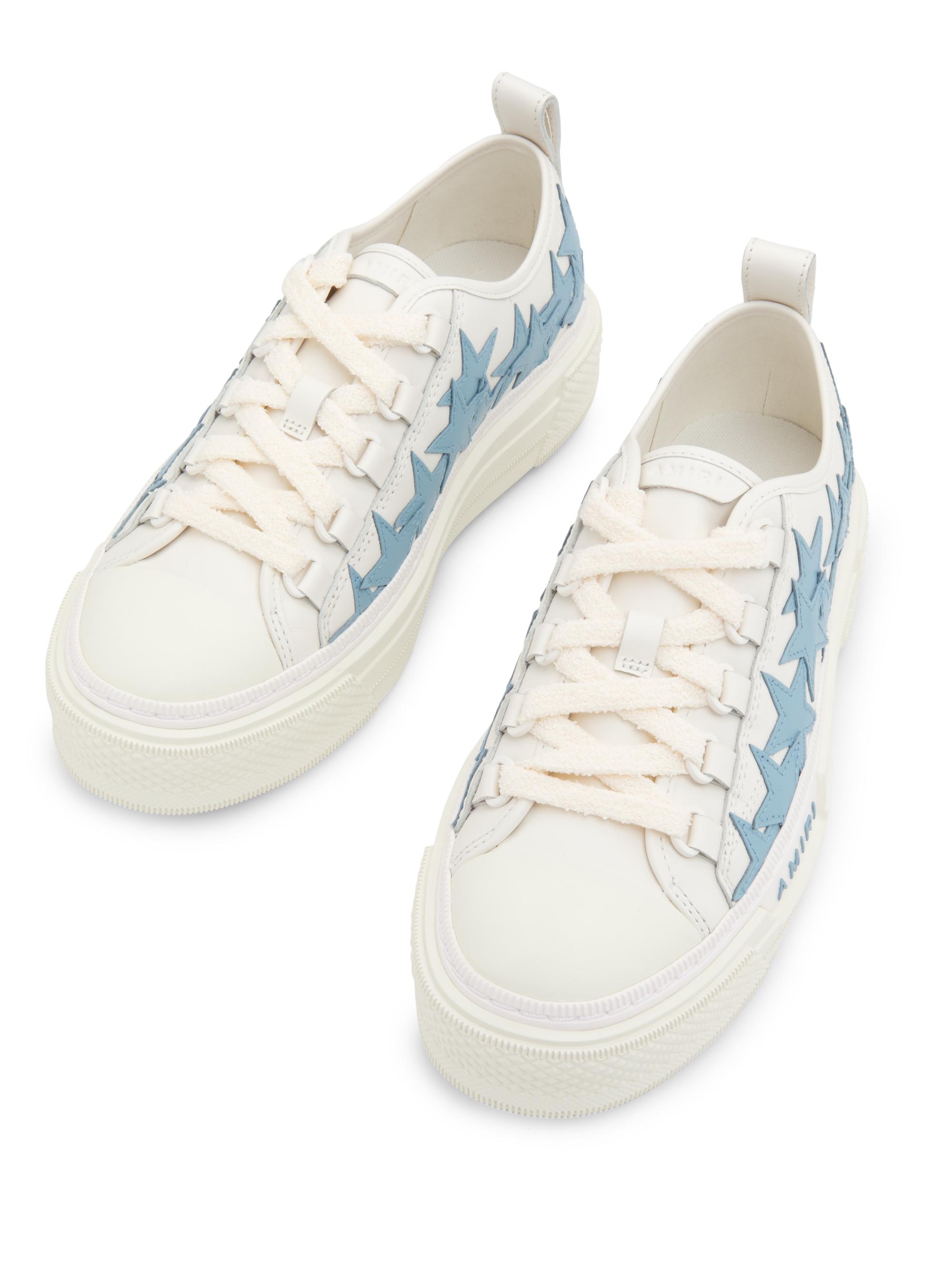 Stars Court Leather Low-Top Sneakers
