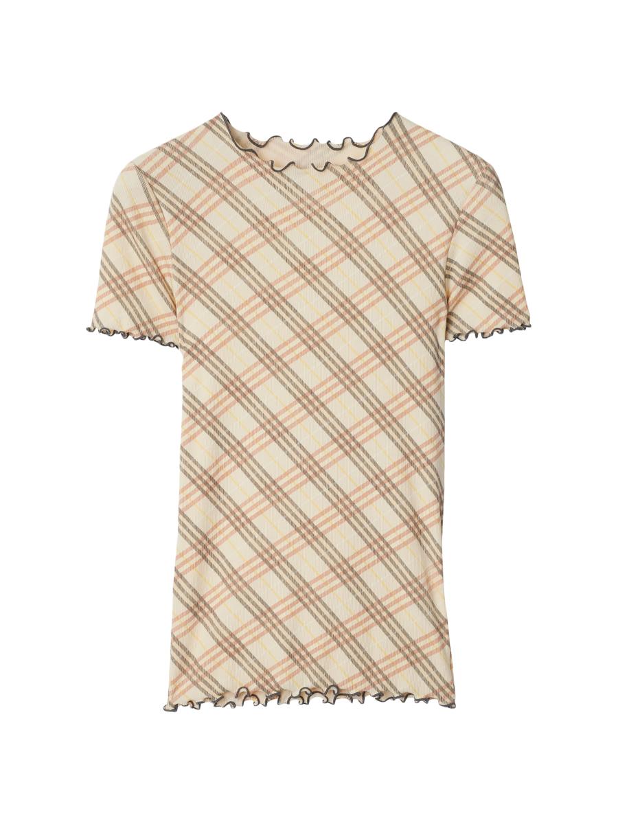  特価ブログのポータルサイト Stretch Check Burberry Cotton Avenue Fifth Saks | Top トップス