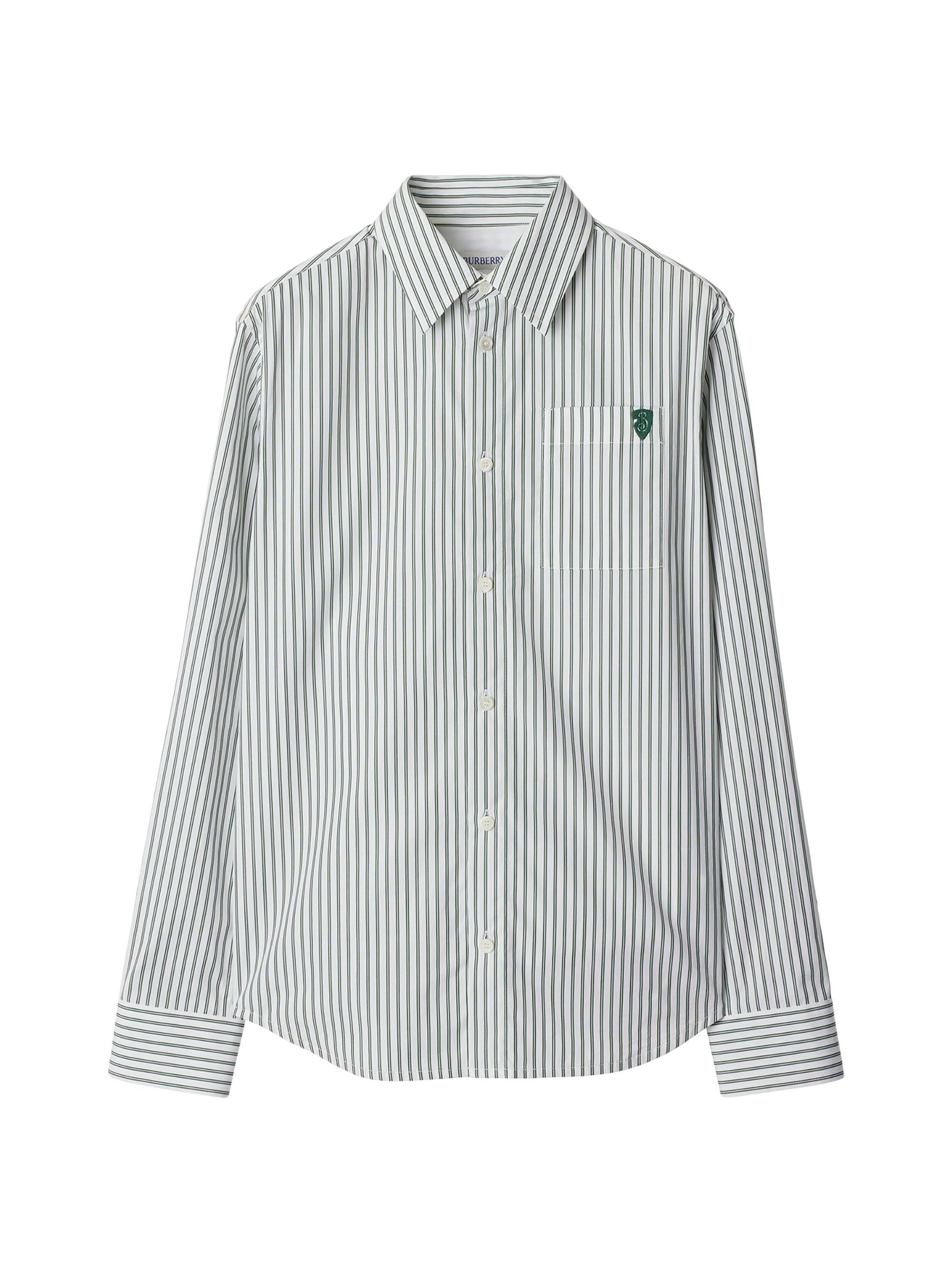 Burberry Stripe Poplin Cotton Shirt | Saks Fifth Avenue