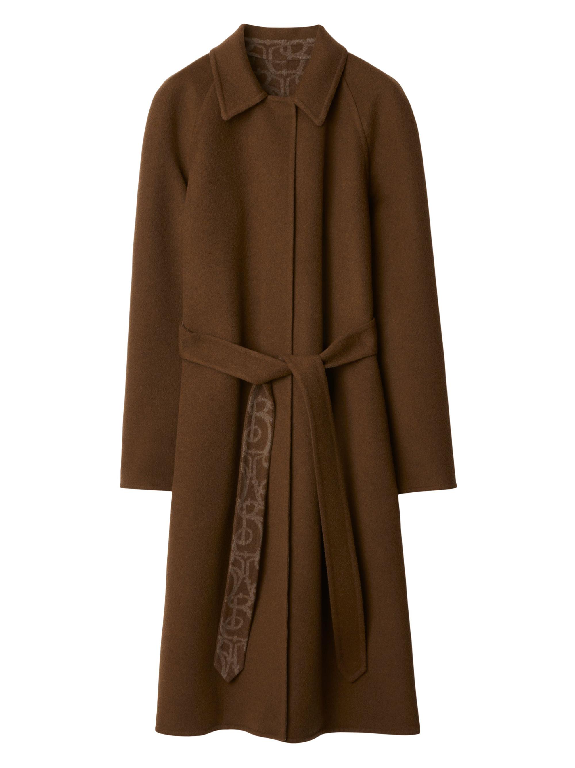 Burberry Hampshire Wool Belted Coat | Saks Fifth Avenue