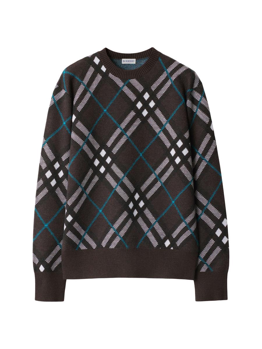 【関税＆送料込み】Burberry Wool Knit Check 67B2A83F-B5D3-408B-9803-