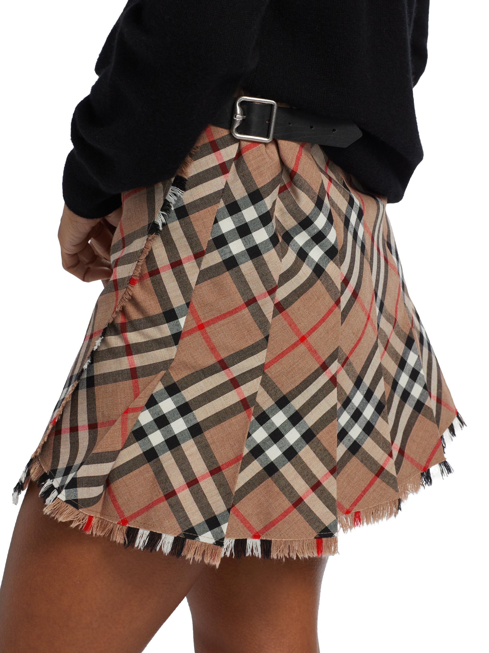 Burberry Check Wrap Skirt | Saks Fifth Avenue