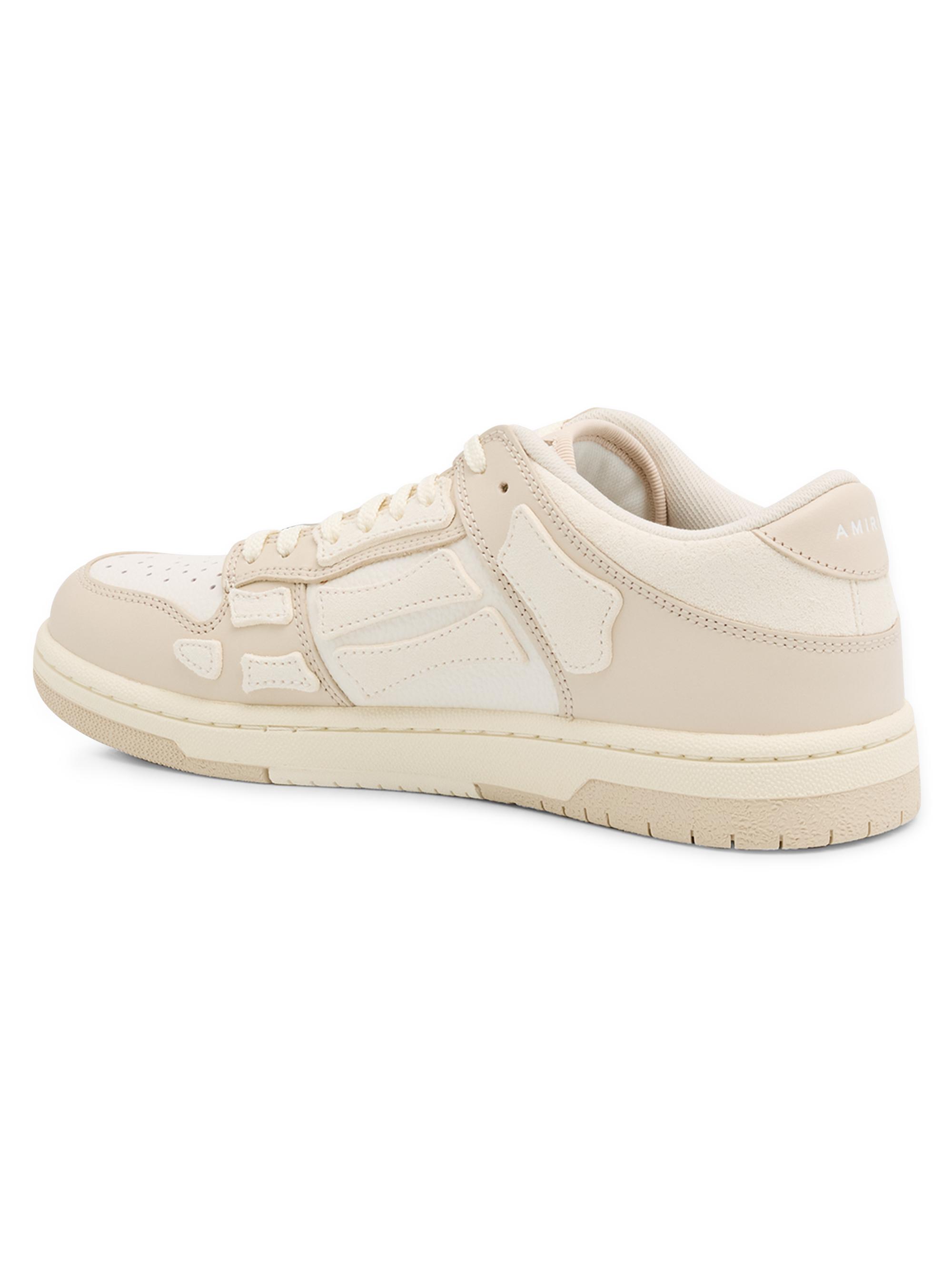 靴 asami Amiri Skel Top Low Leather Sneakers | Saks Fifth Avenue