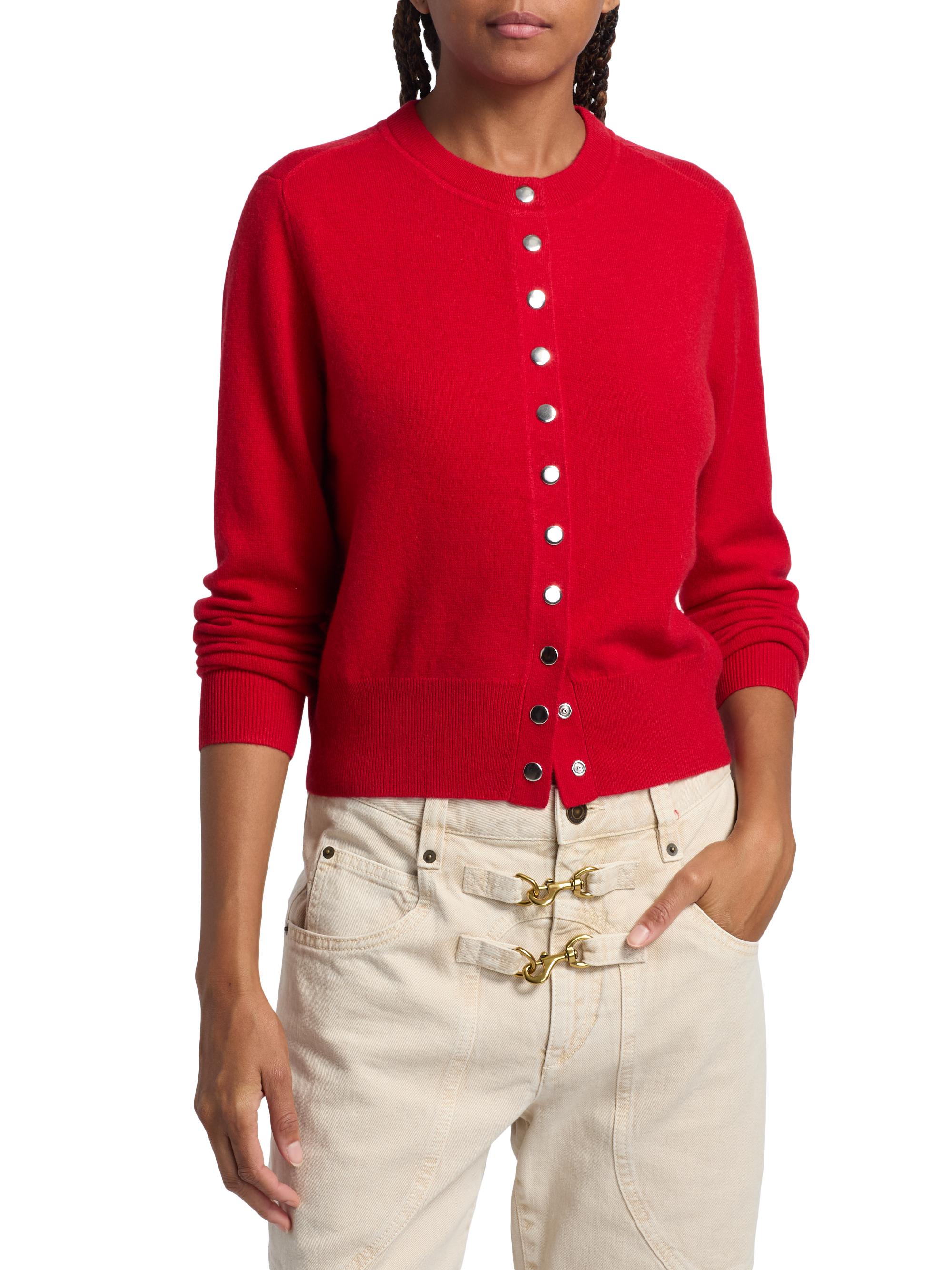 Isabel Marant Idesia Wool-Cashmere Cardigan | Saks Fifth Avenue