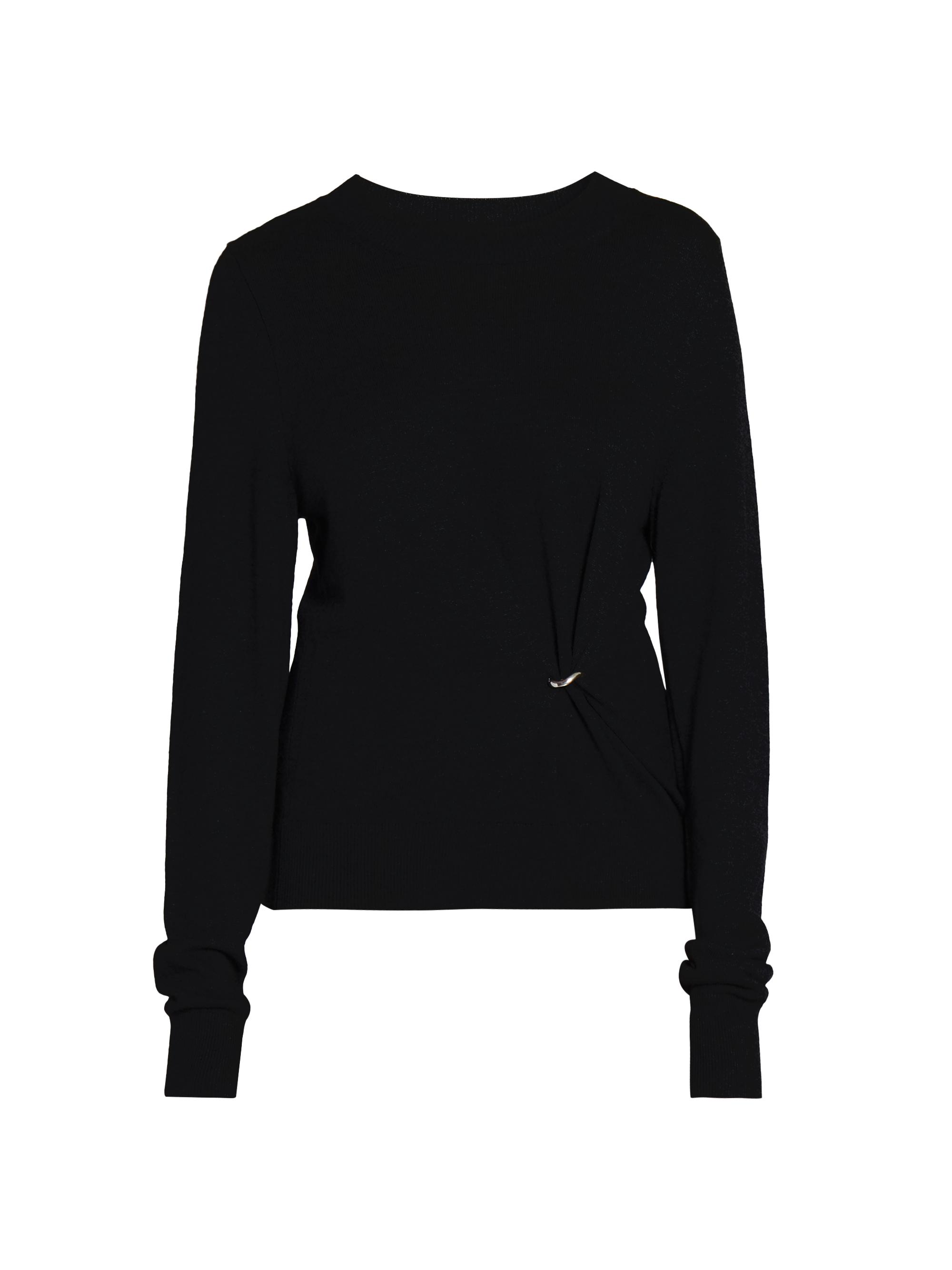Isabel Marant Women's Cosima Pierced Sweater - Black