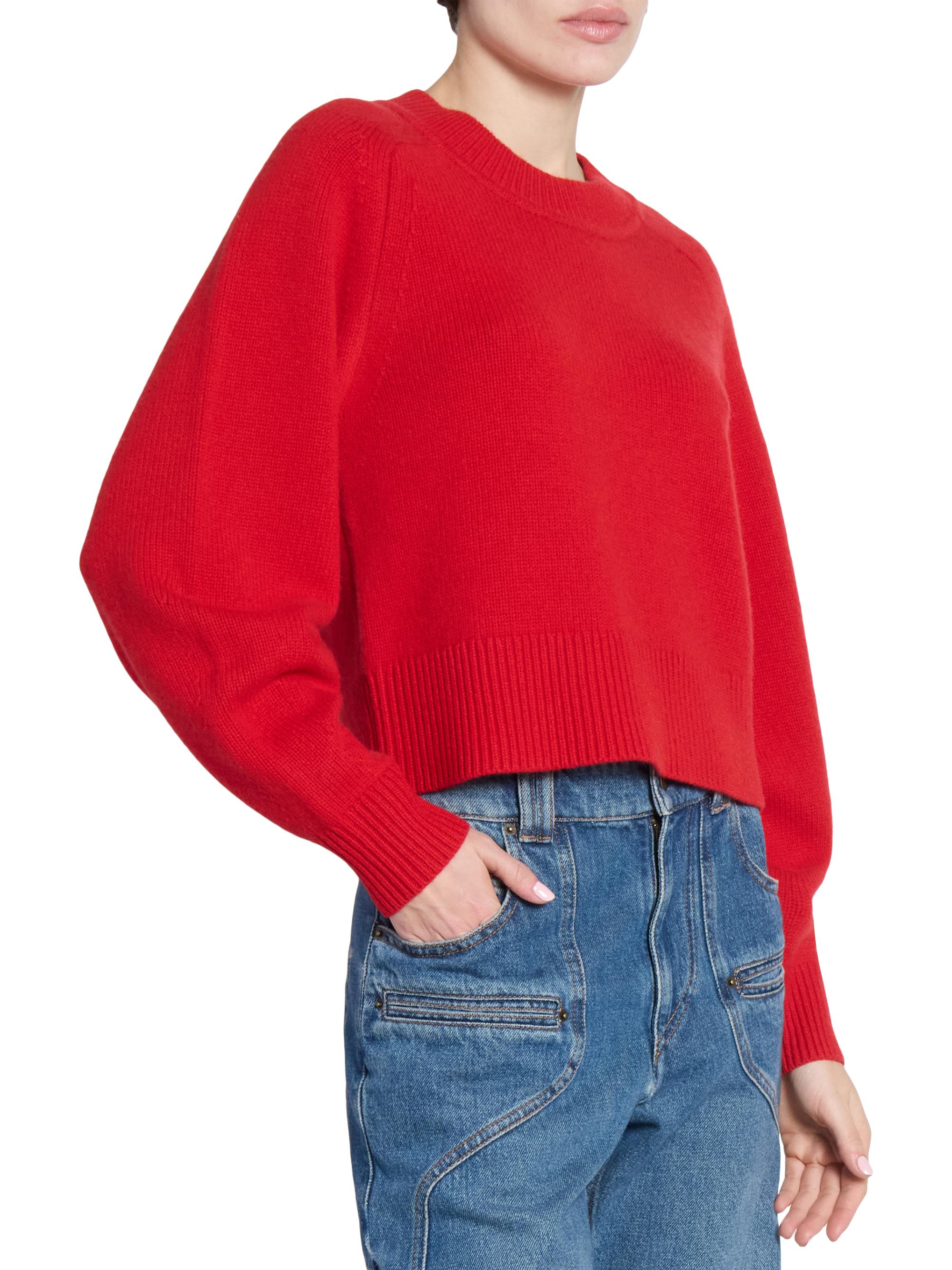 Isabel Marant Leandra Merino Wool-Cashmere Sweater | Saks Fifth Avenue
