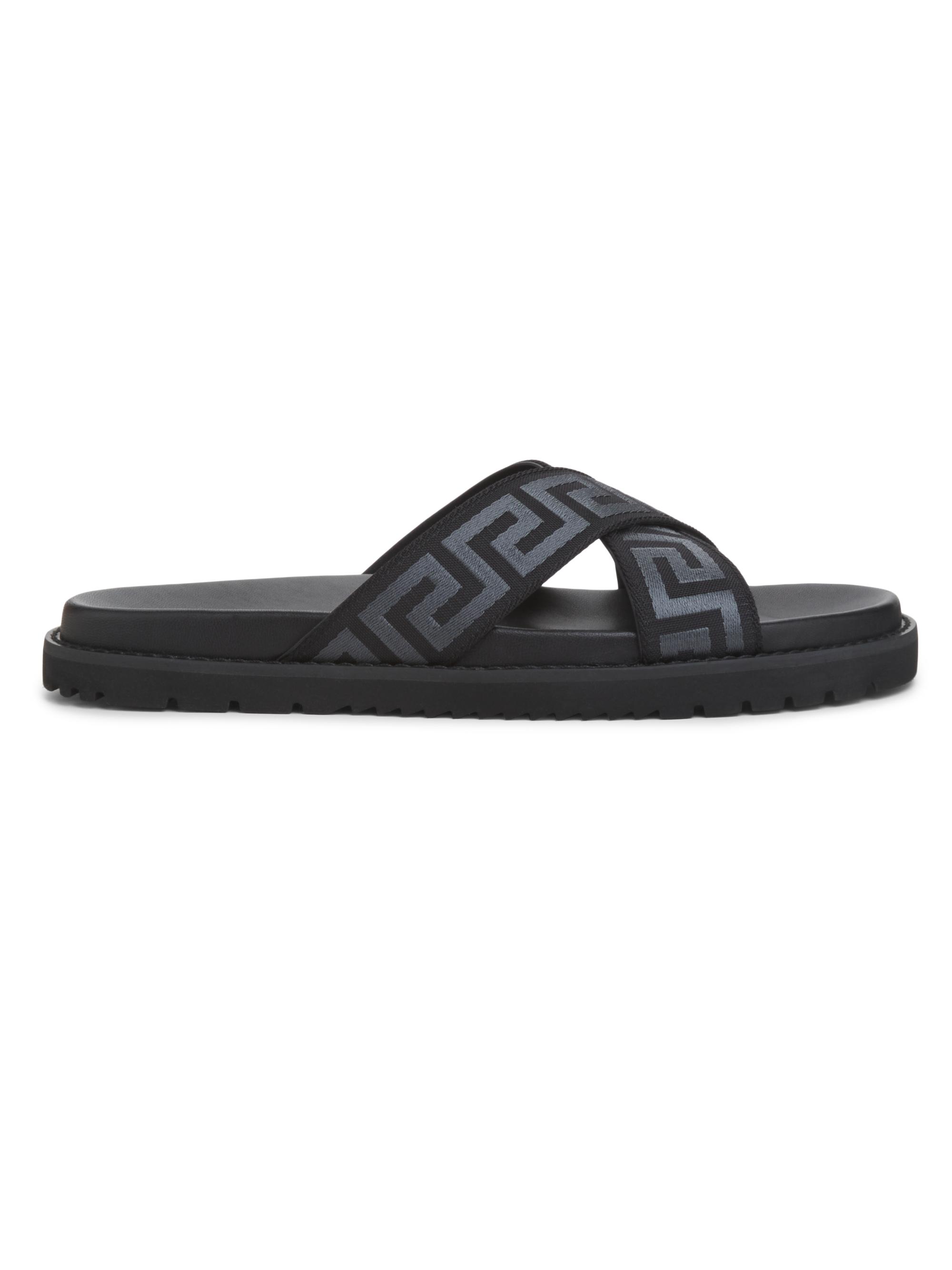 Fendi Cross-Strap FF Logo Sandals | Saks Fifth Avenue