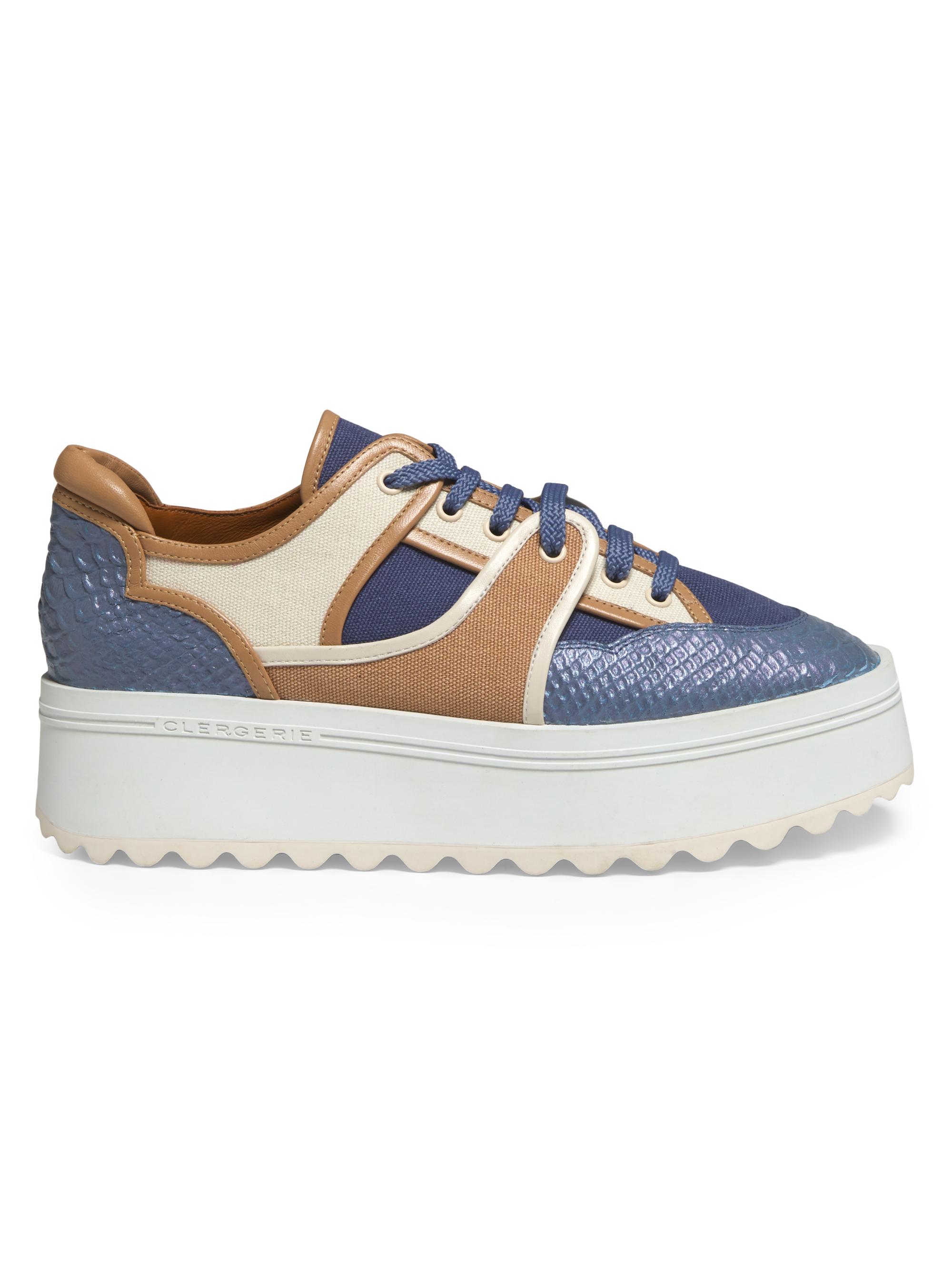 Clergerie Aurora Leather Sneakers | Saks Fifth Avenue