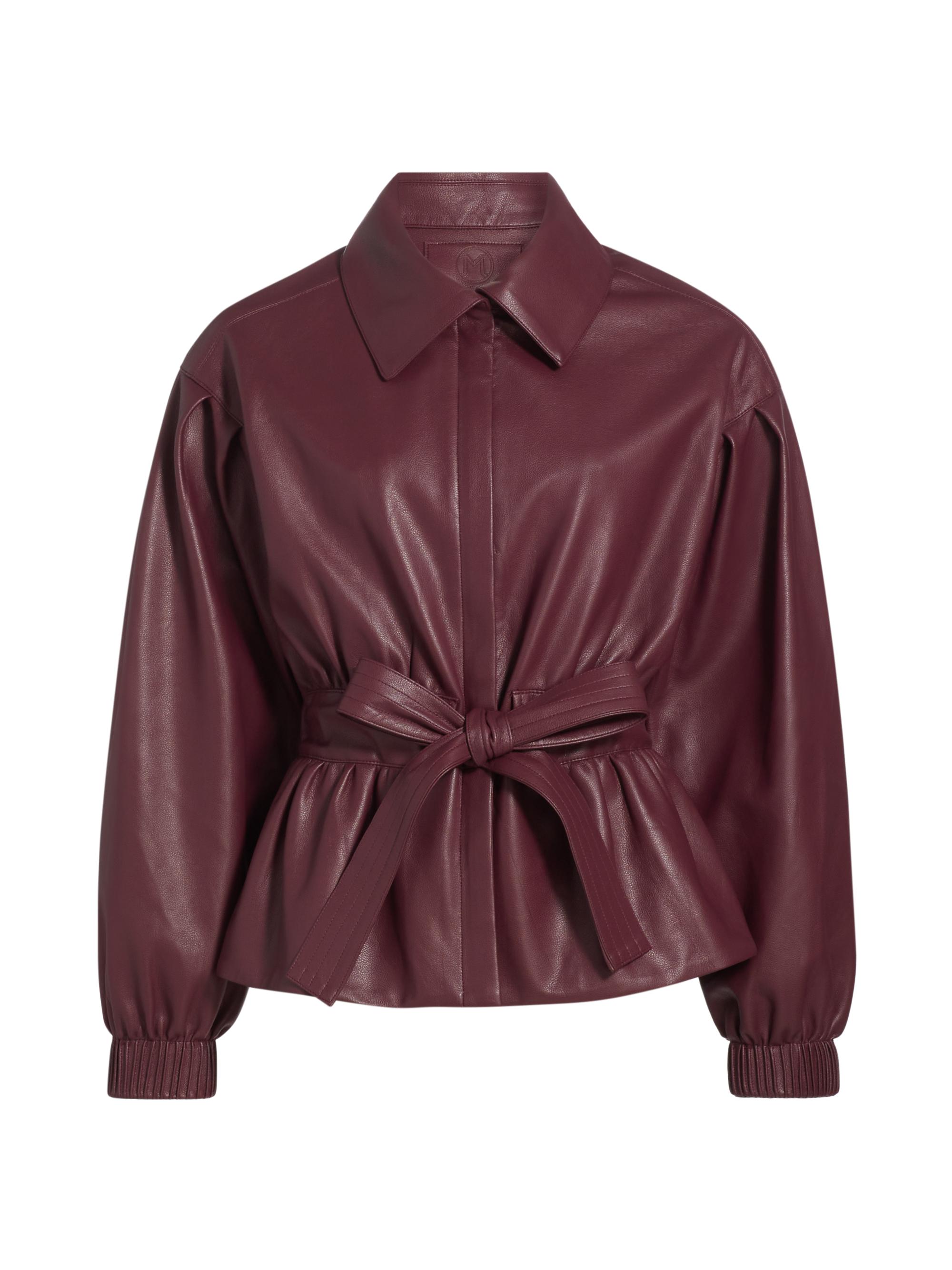 Zara Peplum Leather Frill Leather Jacket Zara Amazing ZARA KNIT