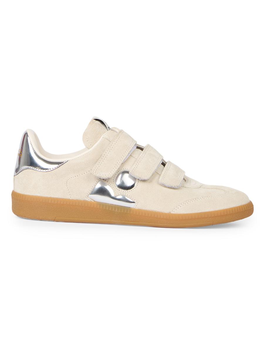 【関税込み】Isabel Marant ブラウン Beth スニーカー ISABEL MARANT Beth shearling-lined leather sneakers | NET-A