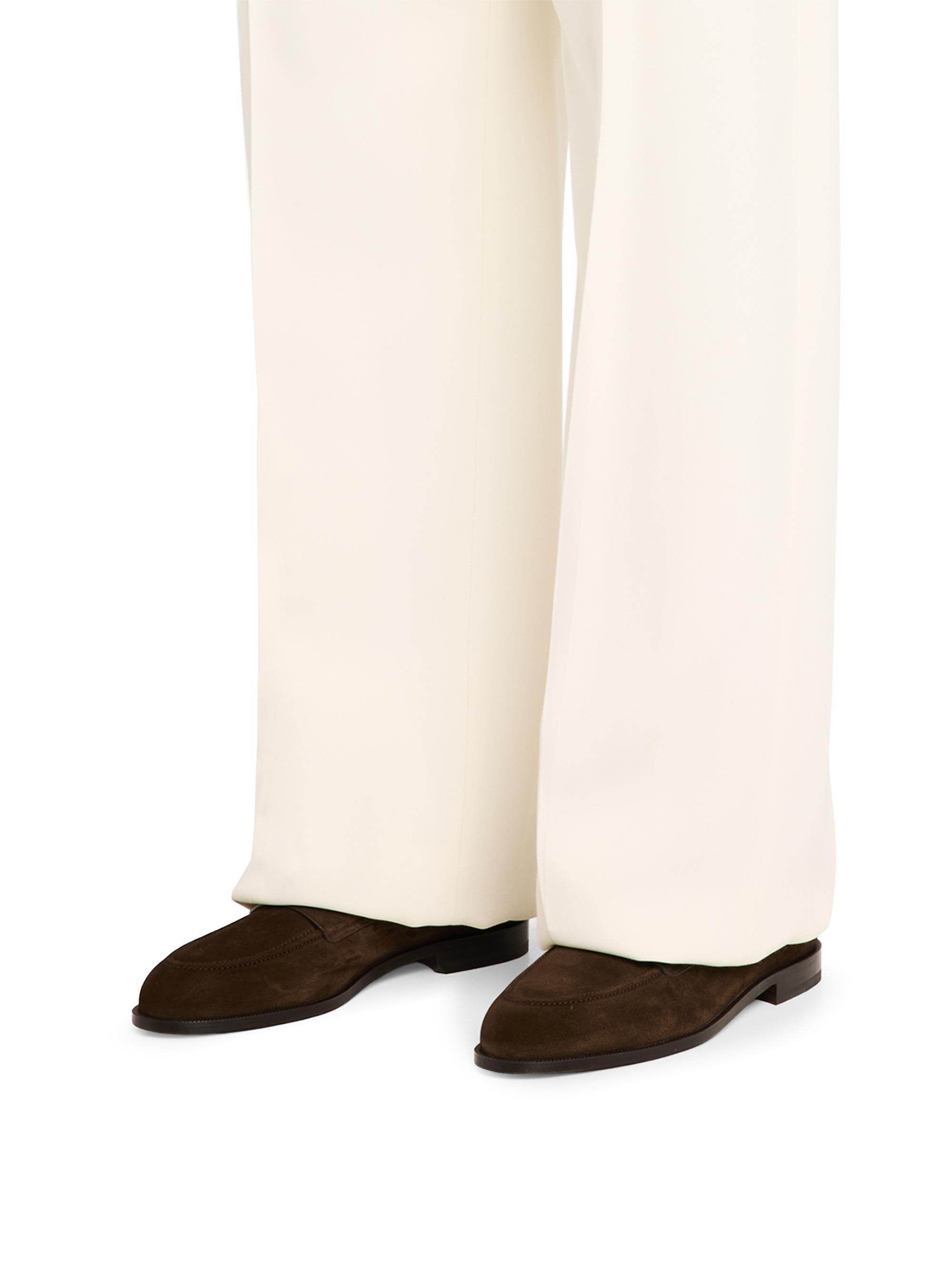 Bally Charney Suede Penny Loafers | Saks Fifth Avenue display picture 3