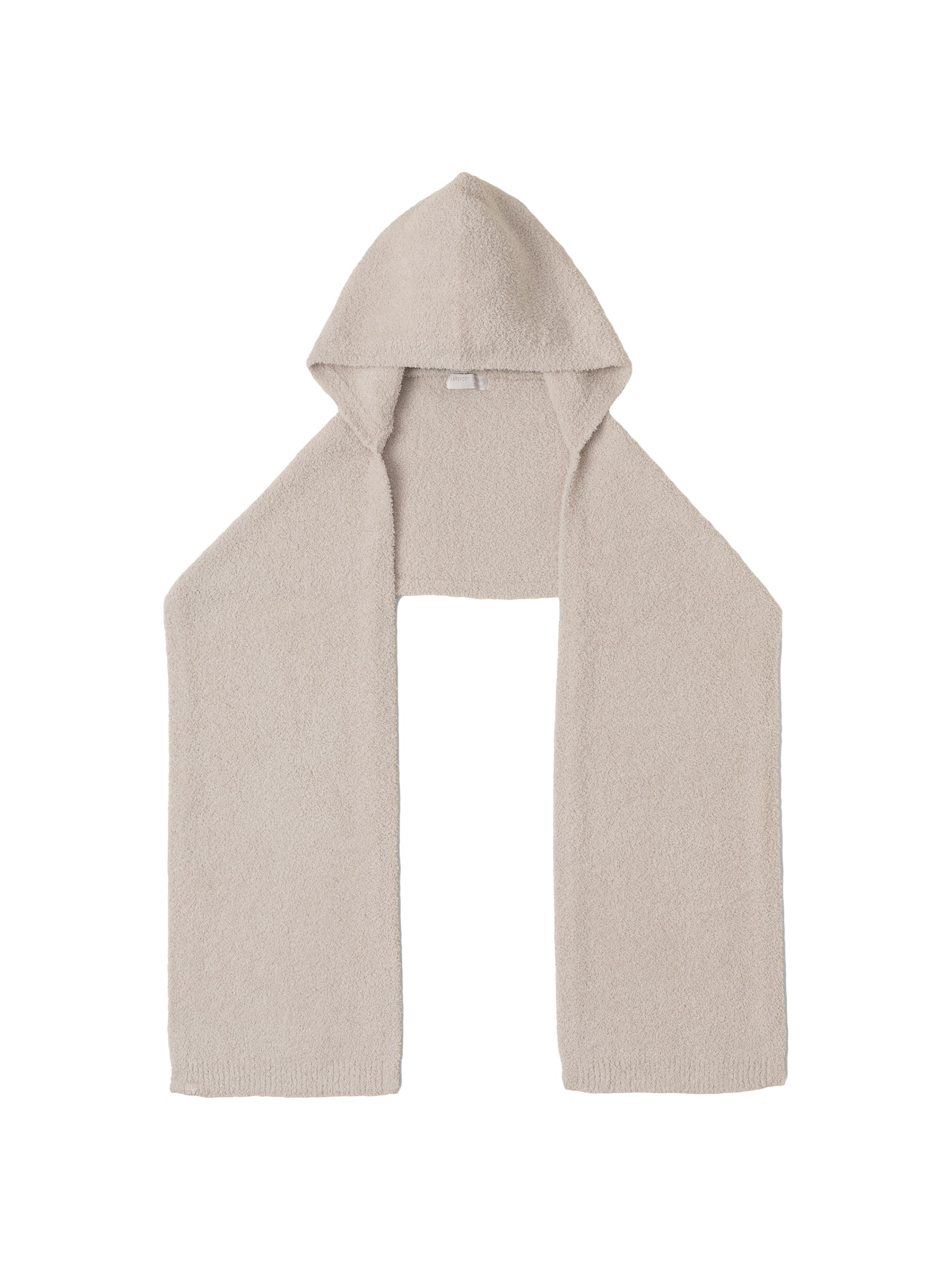 Barefoot Dreams Women's Cozychic Hooded Scarf - Stone