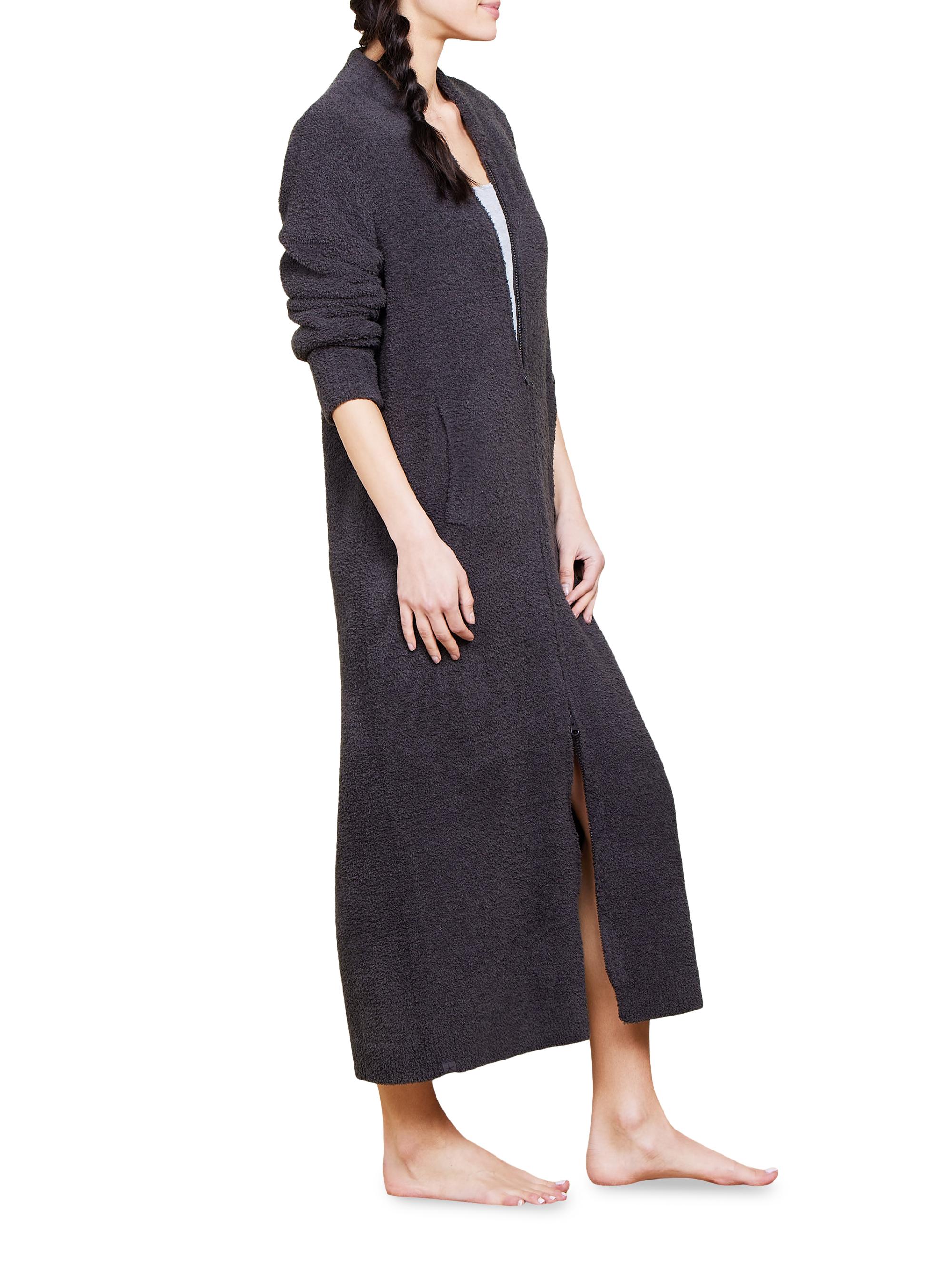 Barefoot Dreams Cozychic Full Zip V-Neck Lounger | Saks Fifth Avenue