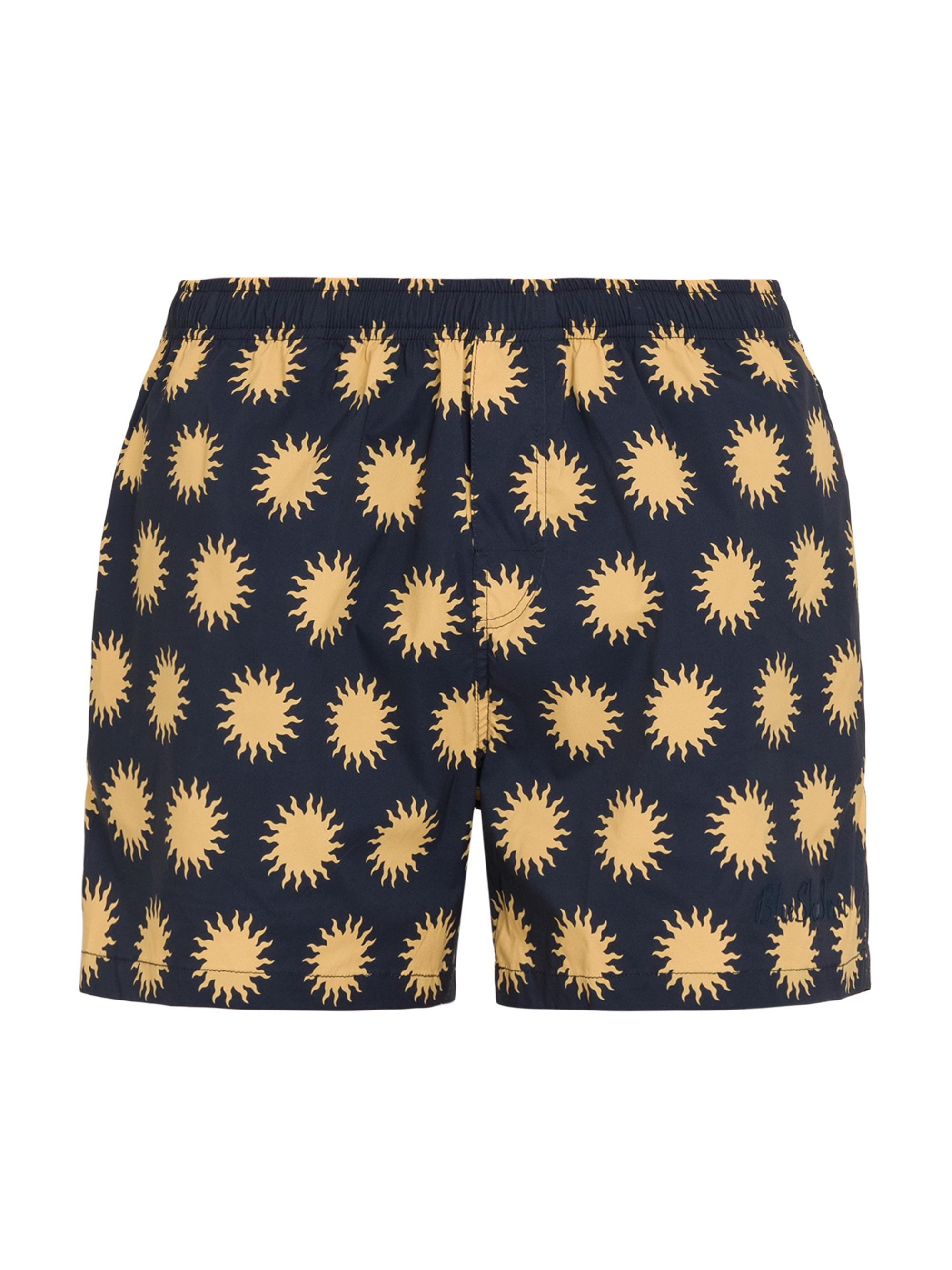 Blue Sky Inn Men's Night Sun Swim Shorts - Night Sun