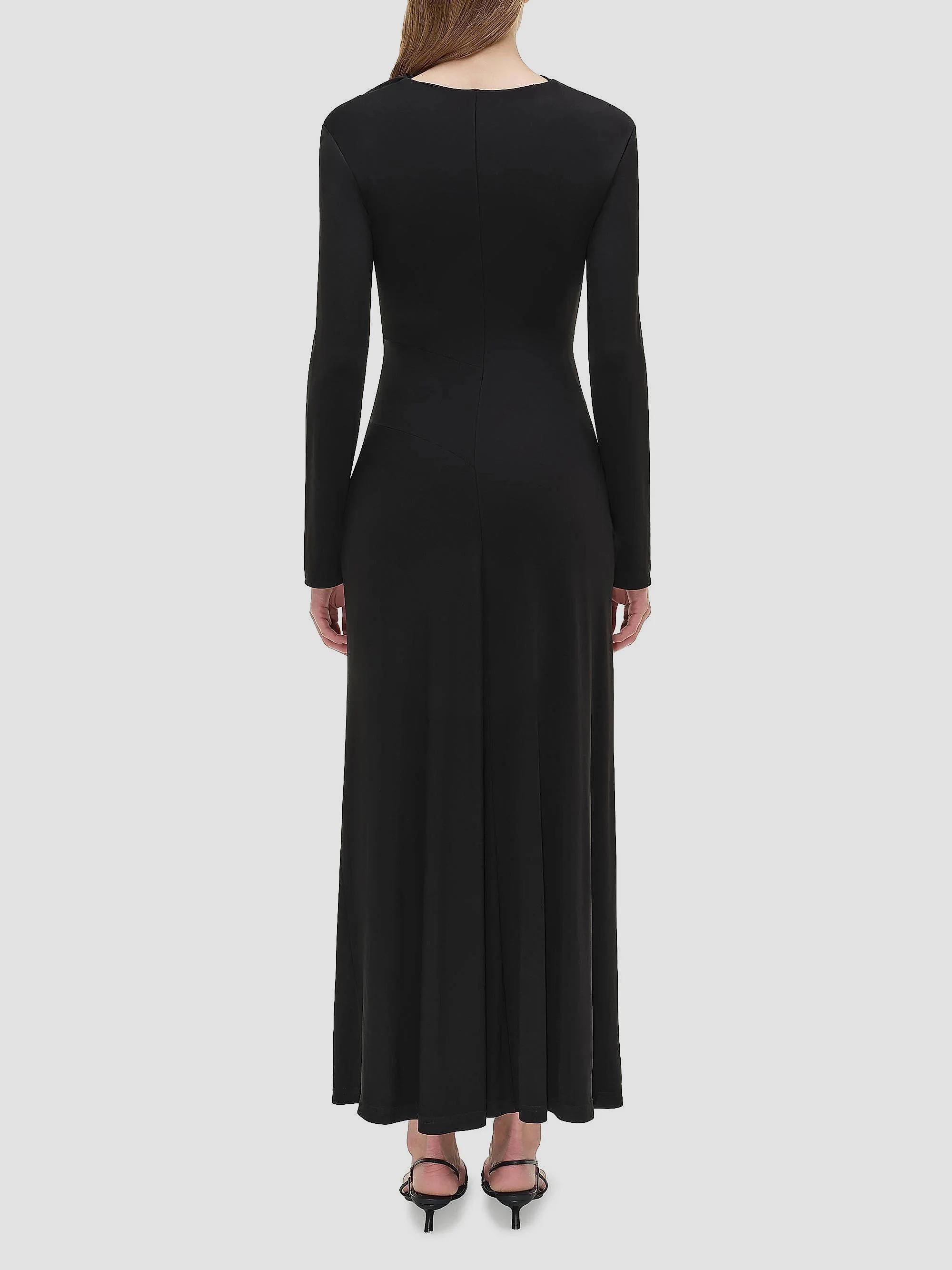 SIMKHAI Ferrera Long-Sleeve Gathered Maxi Dress | Saks Fifth Avenue