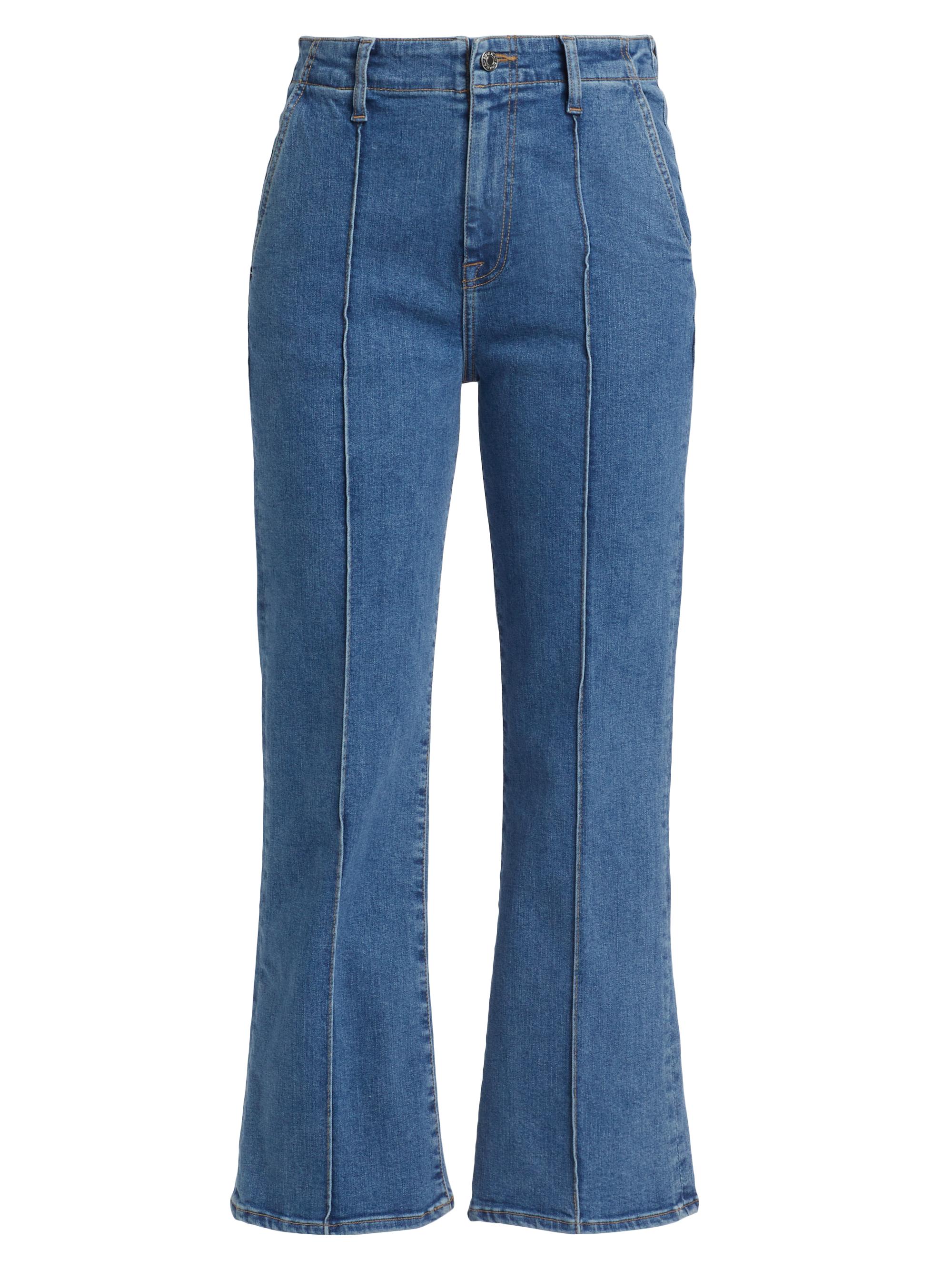 jent louis Bicolor Semi-Flare Denim