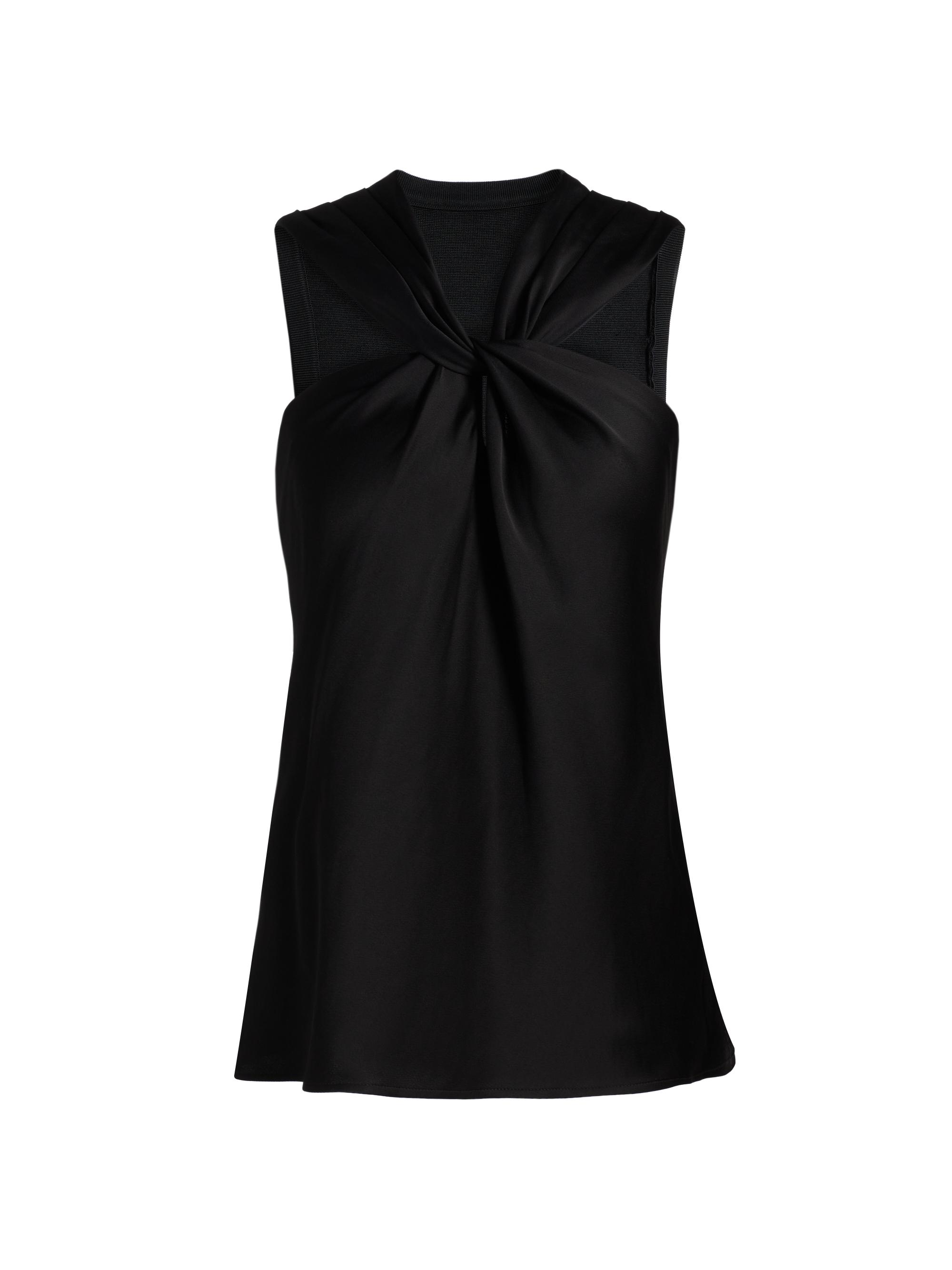 SIMKHAI Women's Ria Stretch Jersey Halter Top - Black