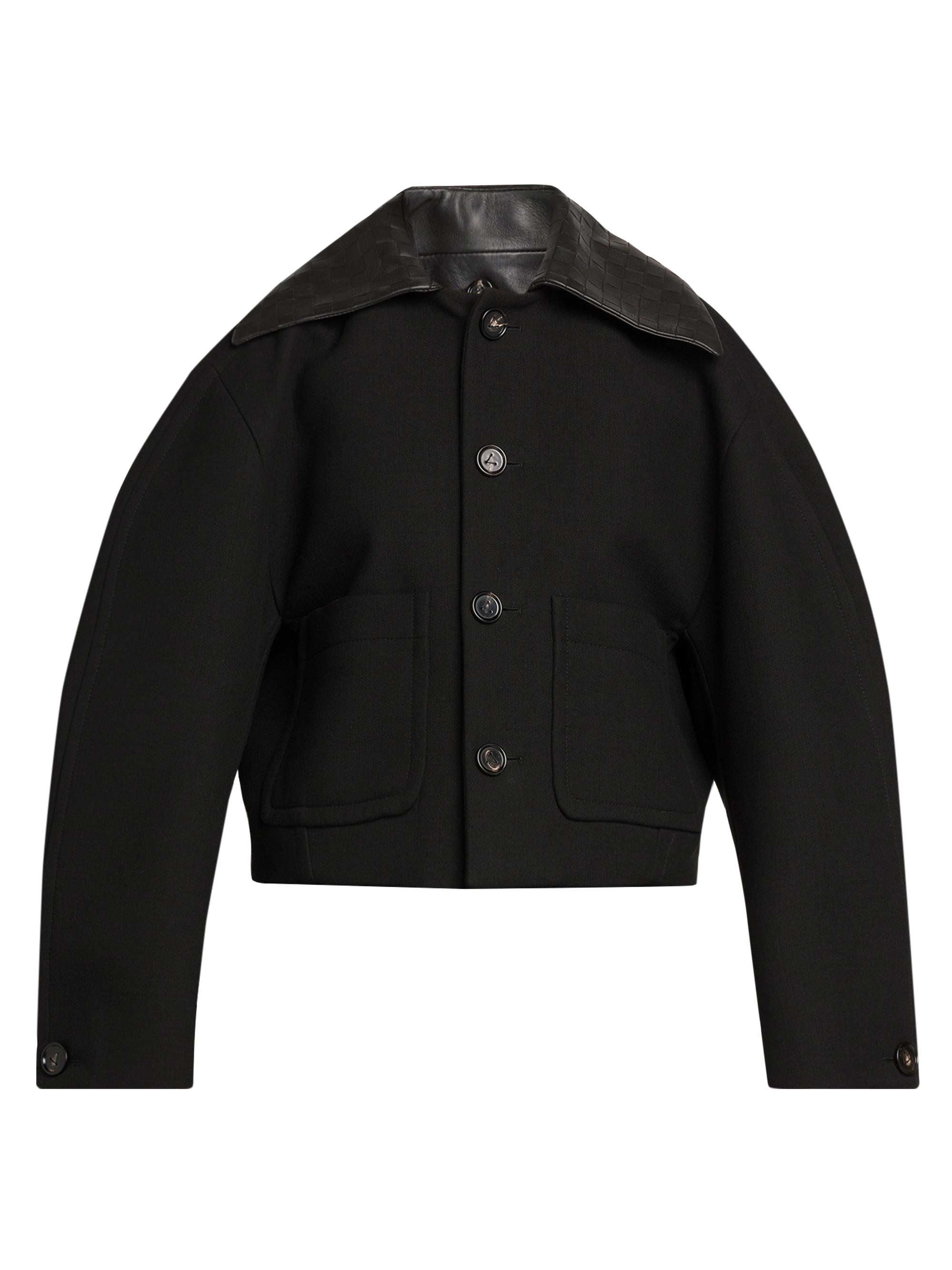 Bottega Veneta Structured Double Cotton Jacket | Saks Fifth Avenue