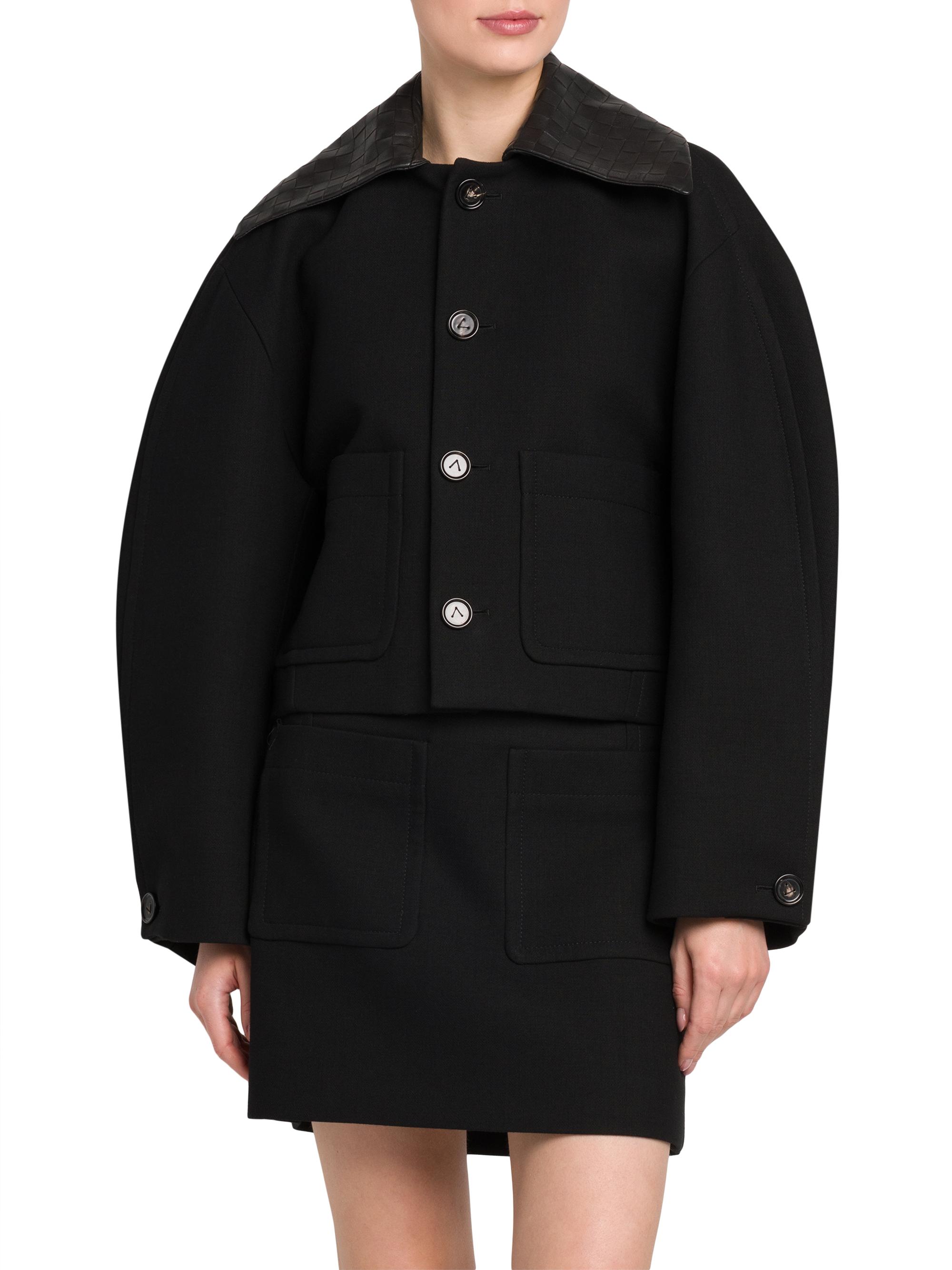 Bottega Veneta Structured Double Cotton Jacket | Saks Fifth Avenue