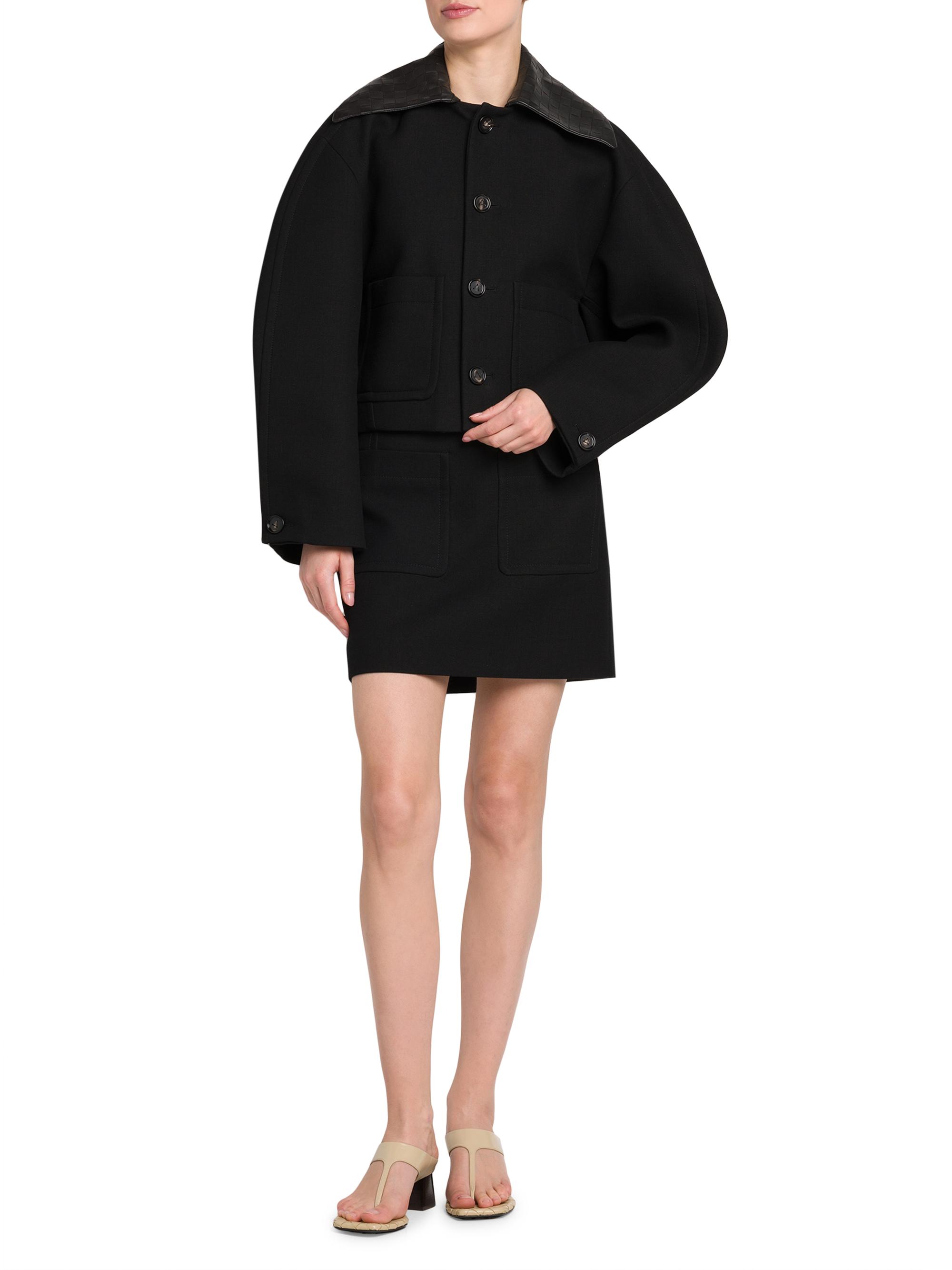 Bottega Veneta Structured Double Cotton Jacket | Saks Fifth Avenue
