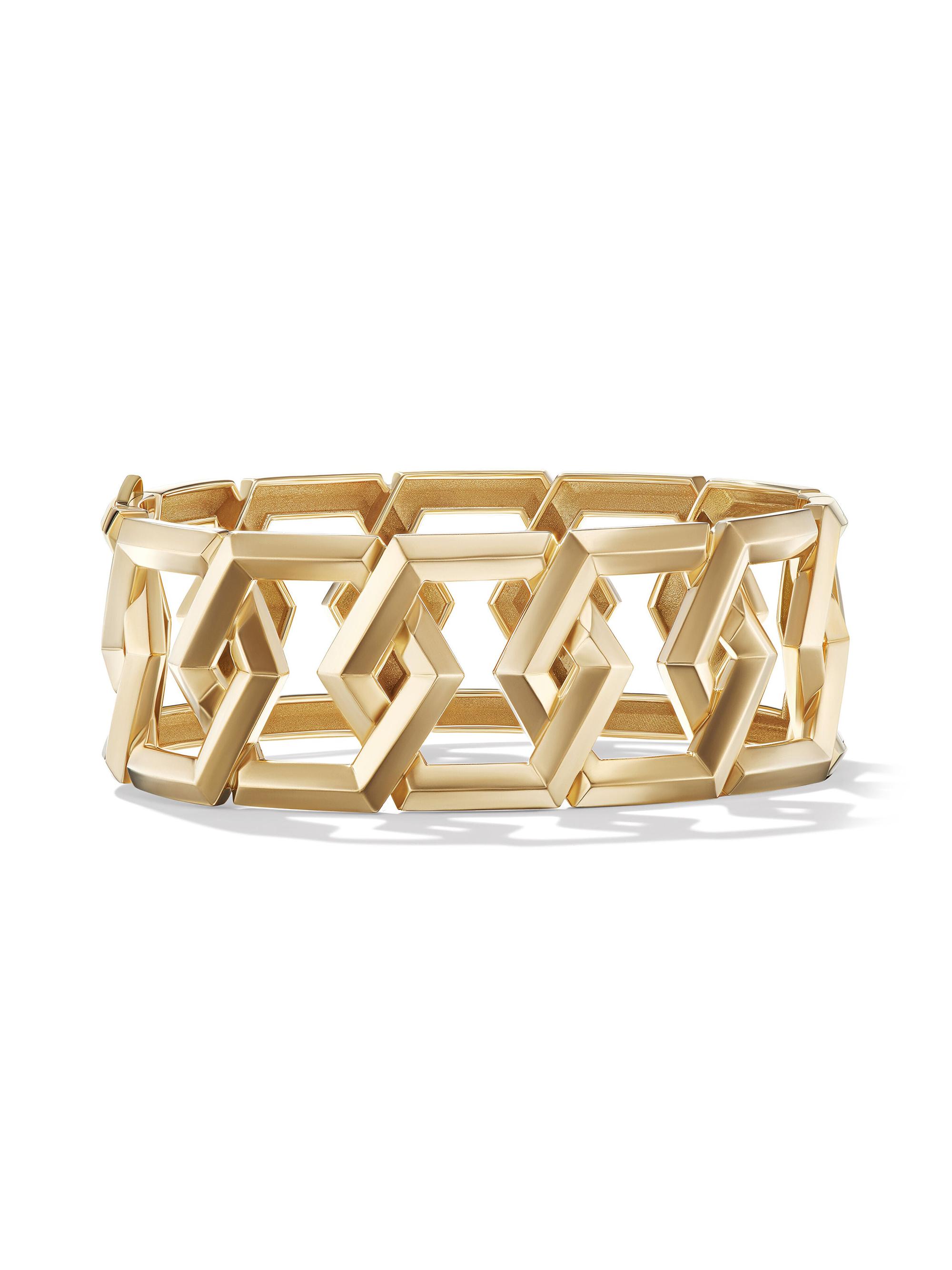 David Yurman Women's Carlyle Bracelet In 18K Yellow Gold - Gold