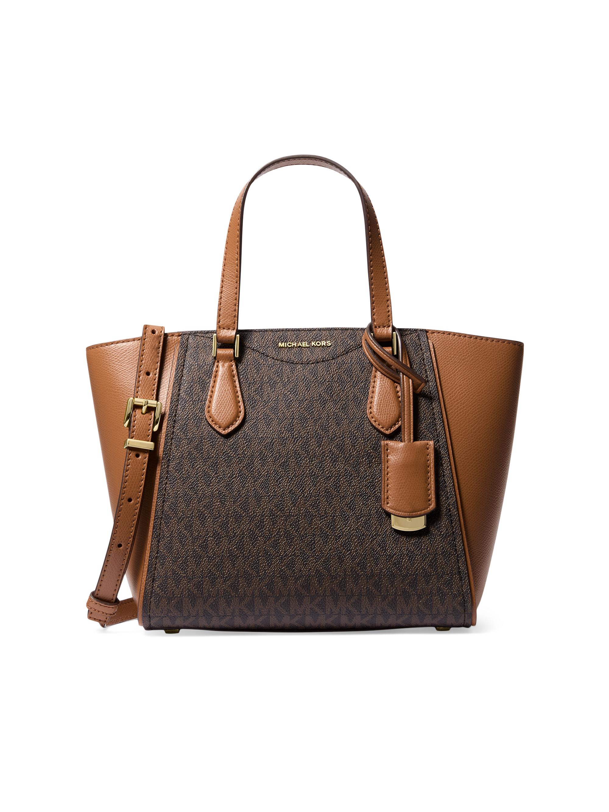 MICHAEL Michael Kors Women's  Convertible Tote Bag - Brown Acorn