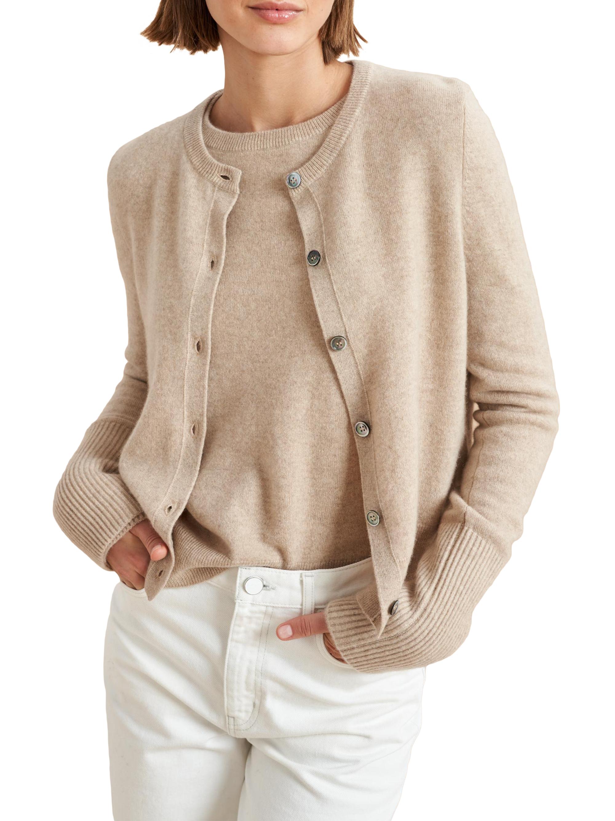 La Ligne Women's Cashmere Cardigan - Tan