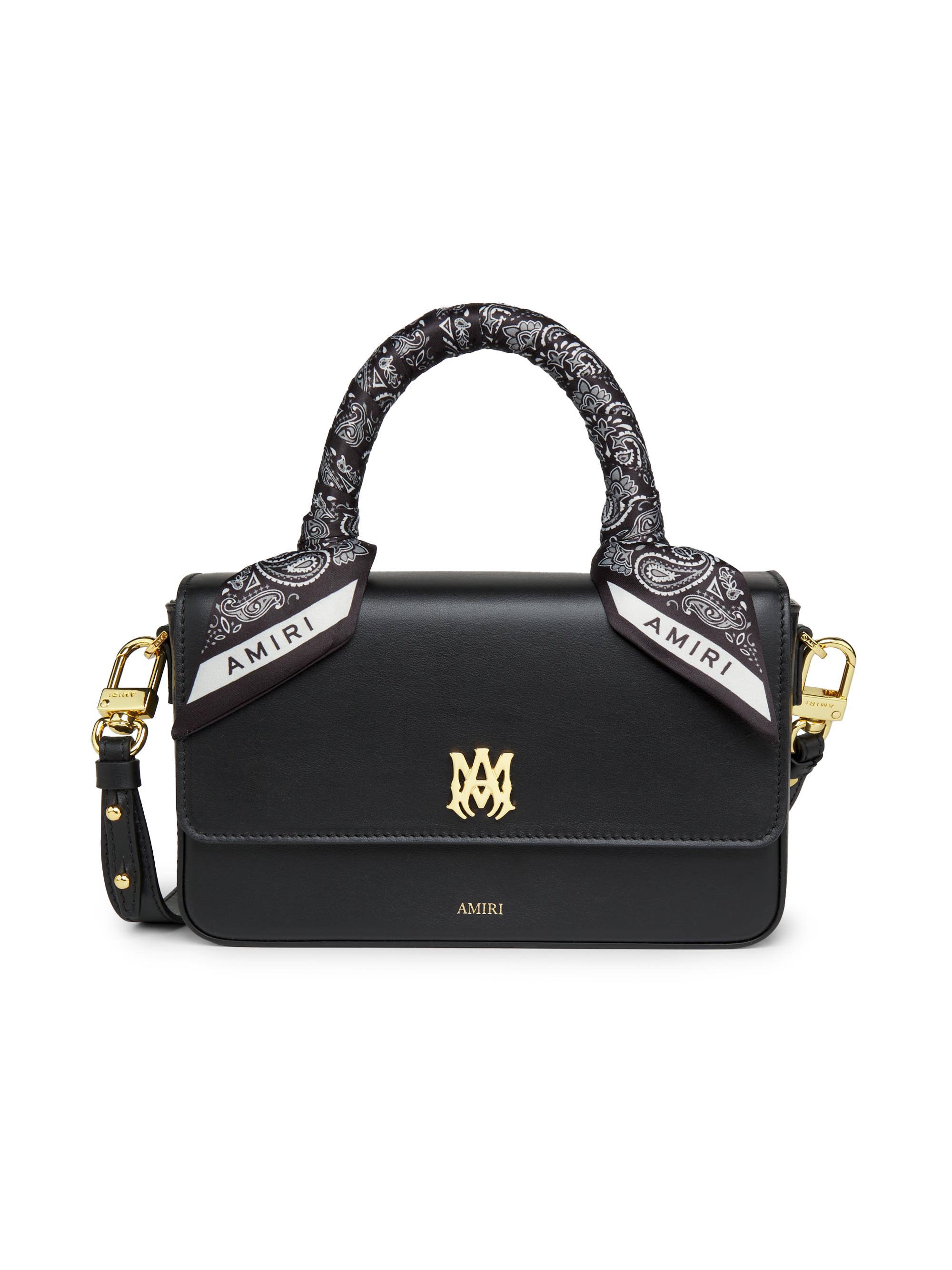 Amiri Women's Micro Long MA Leather Bag - Black