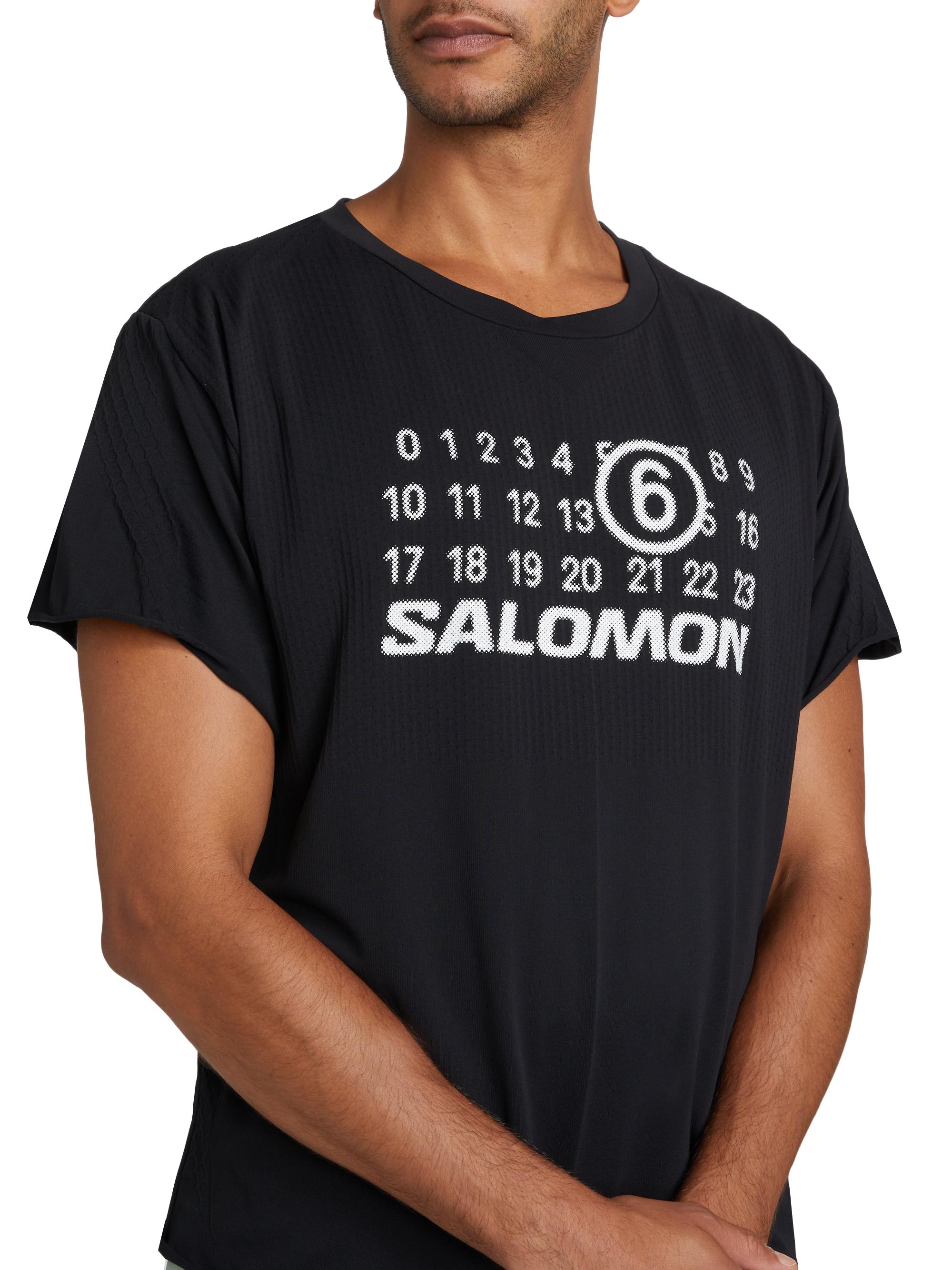 MM6 Maison Margiela MM6 Maison Margiela x Salomon Logo Textured T