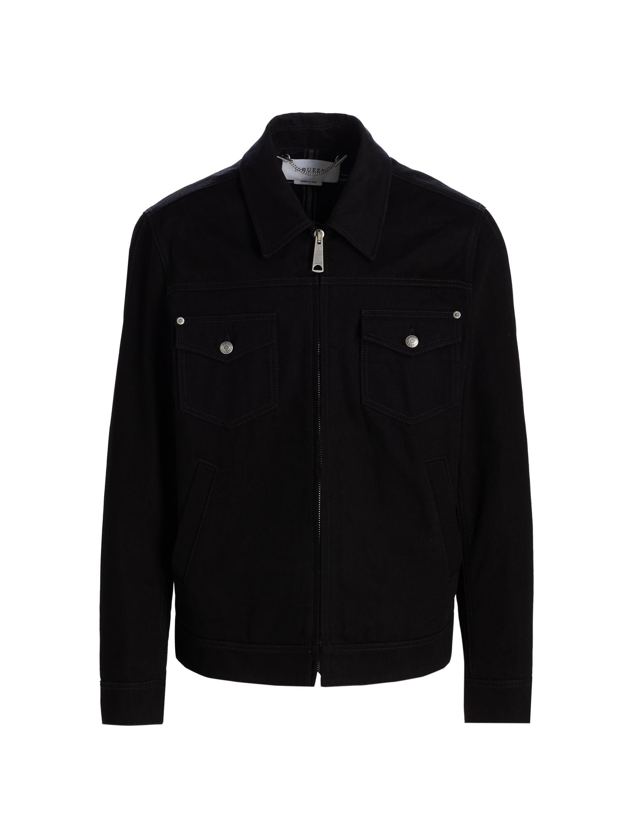 Emporio Armani Stretch Nylon Zip-Front Jacket | Saks Fifth Avenue