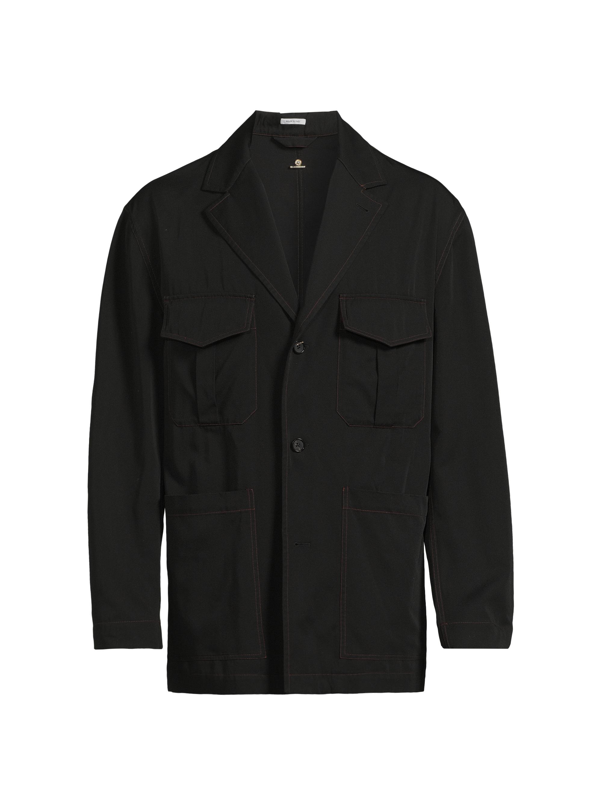 Givenchy Multi Pocket Jacket in Leather | Saks Fifth Avenue