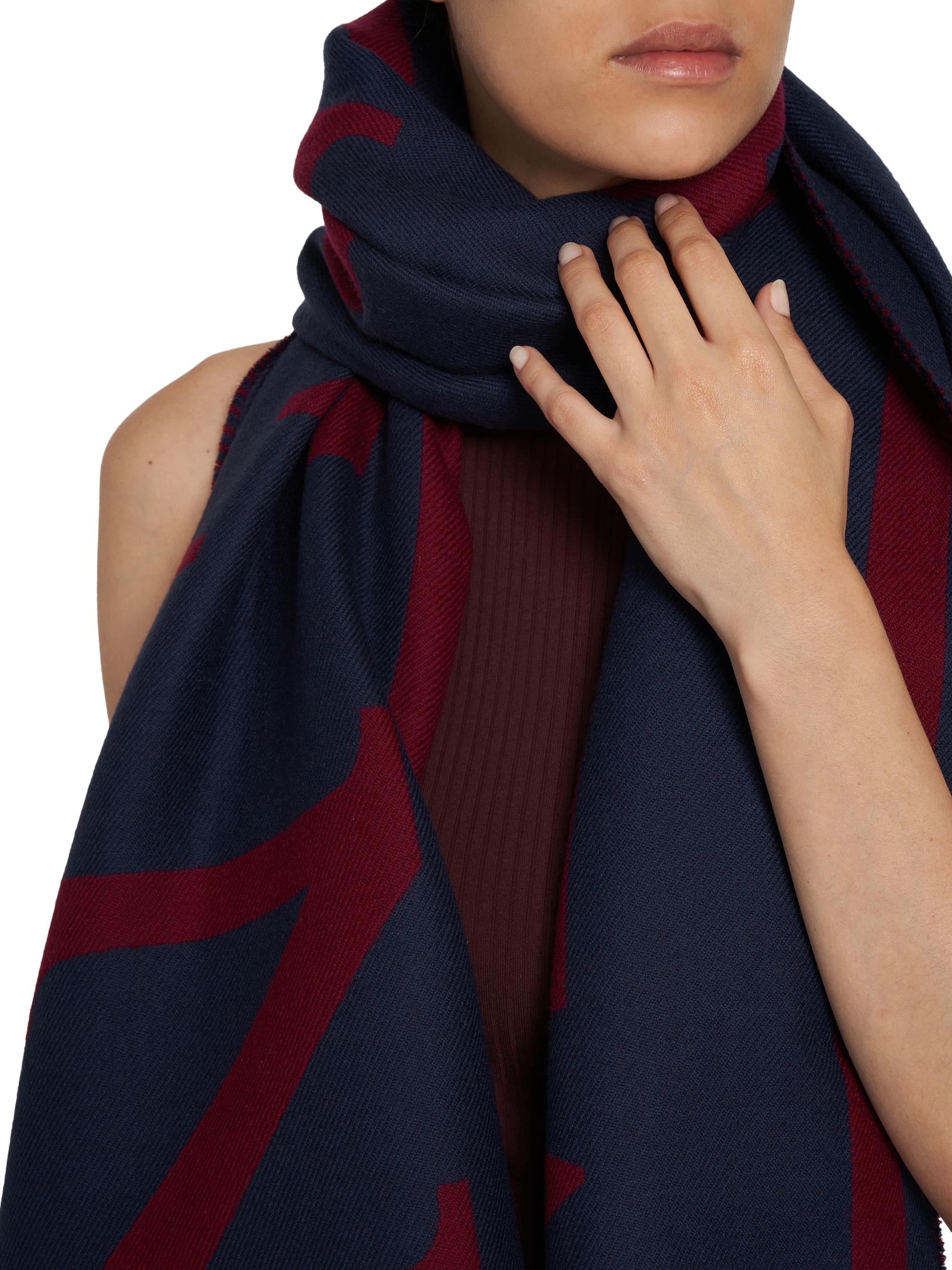 McQueen McQueen Striped Wool Scarf | Saks Fifth Avenue