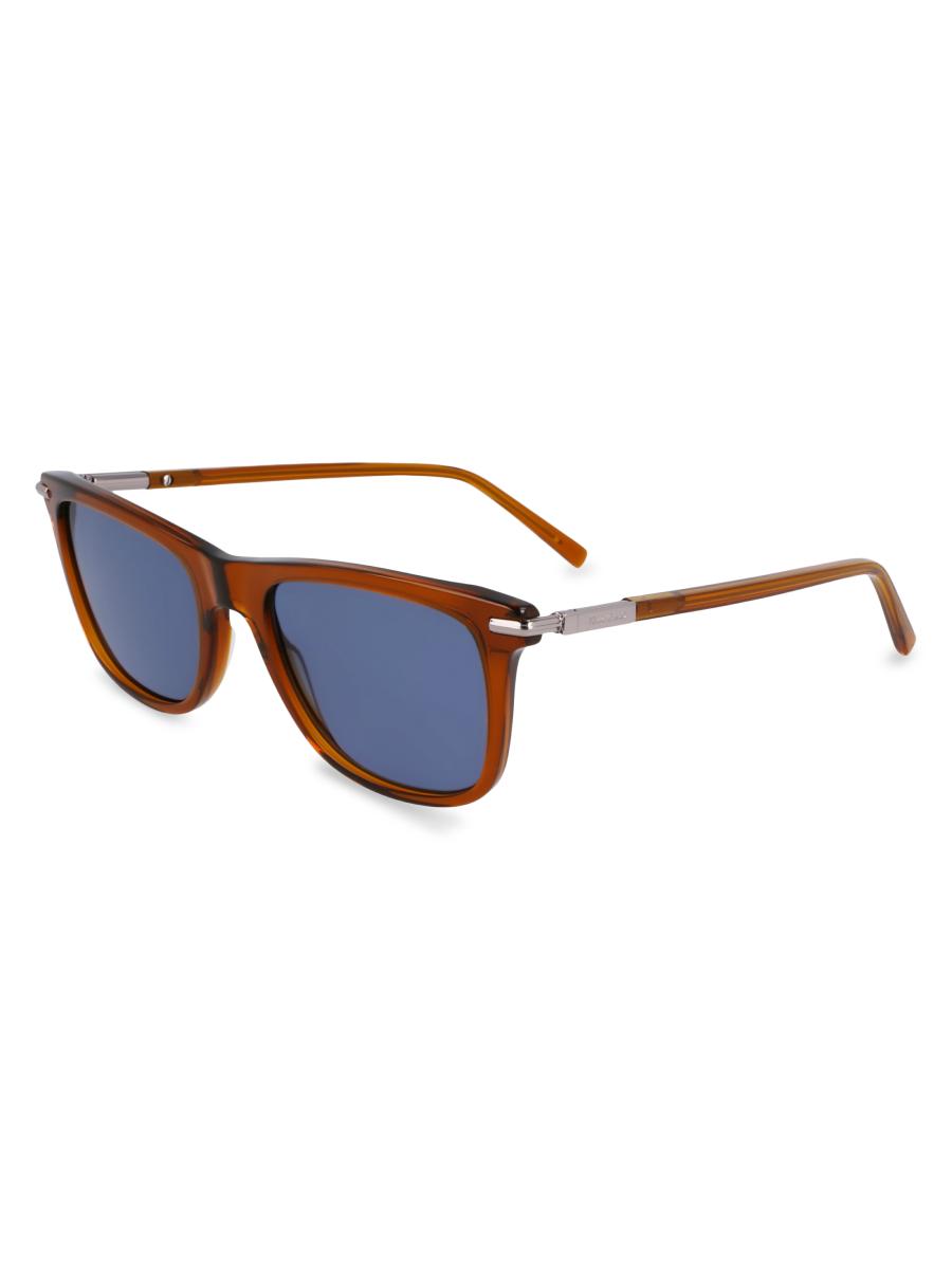 FERRAGAMO Gancini 54MM Rectangular Sunglasses | Saks Fifth Avenue
