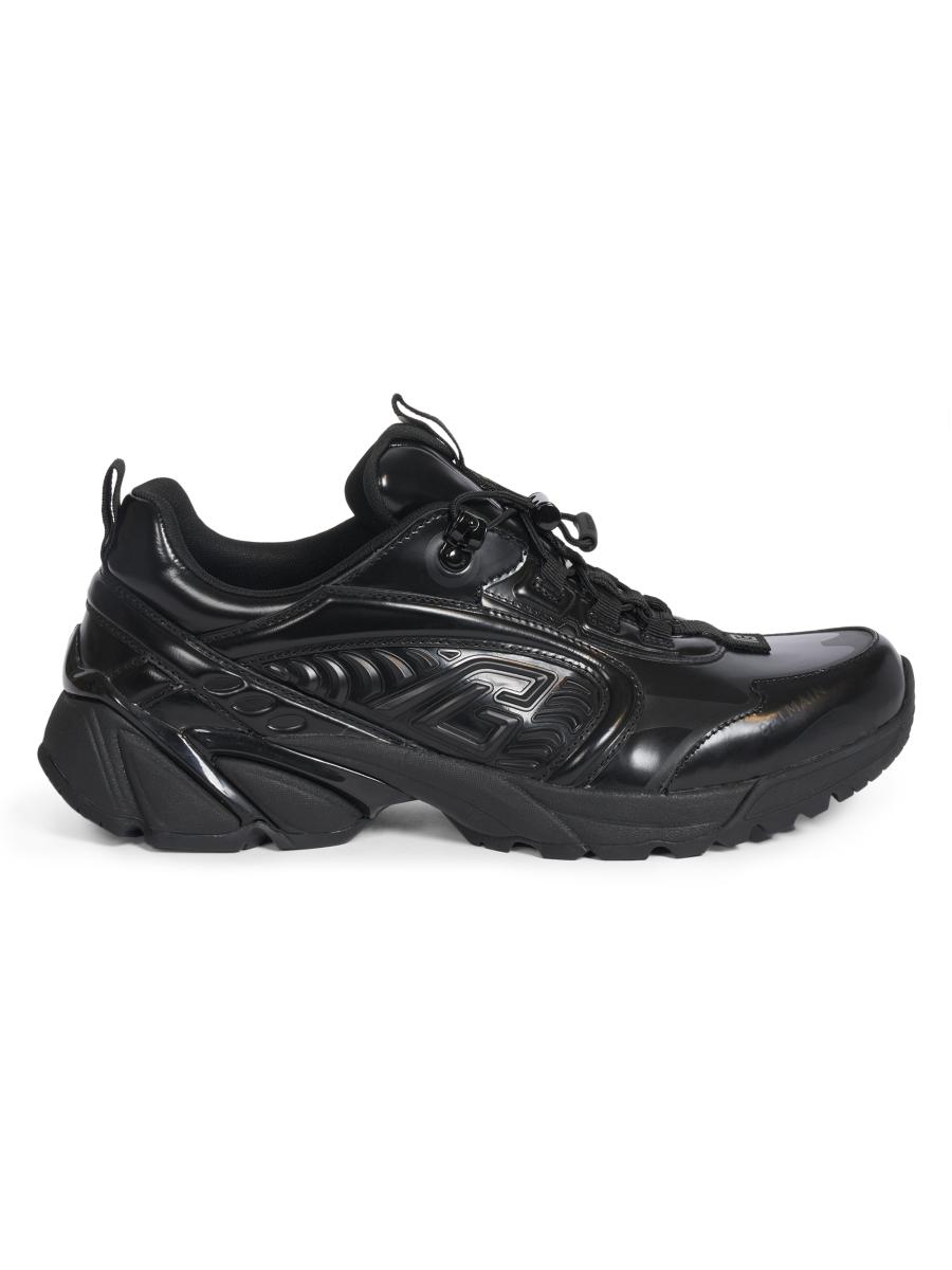 スニーカー BALMAIN 'Cosmic Dust' sneakers Balmain Cosmic Dust Faux Glazed Leather Sneakers | Saks