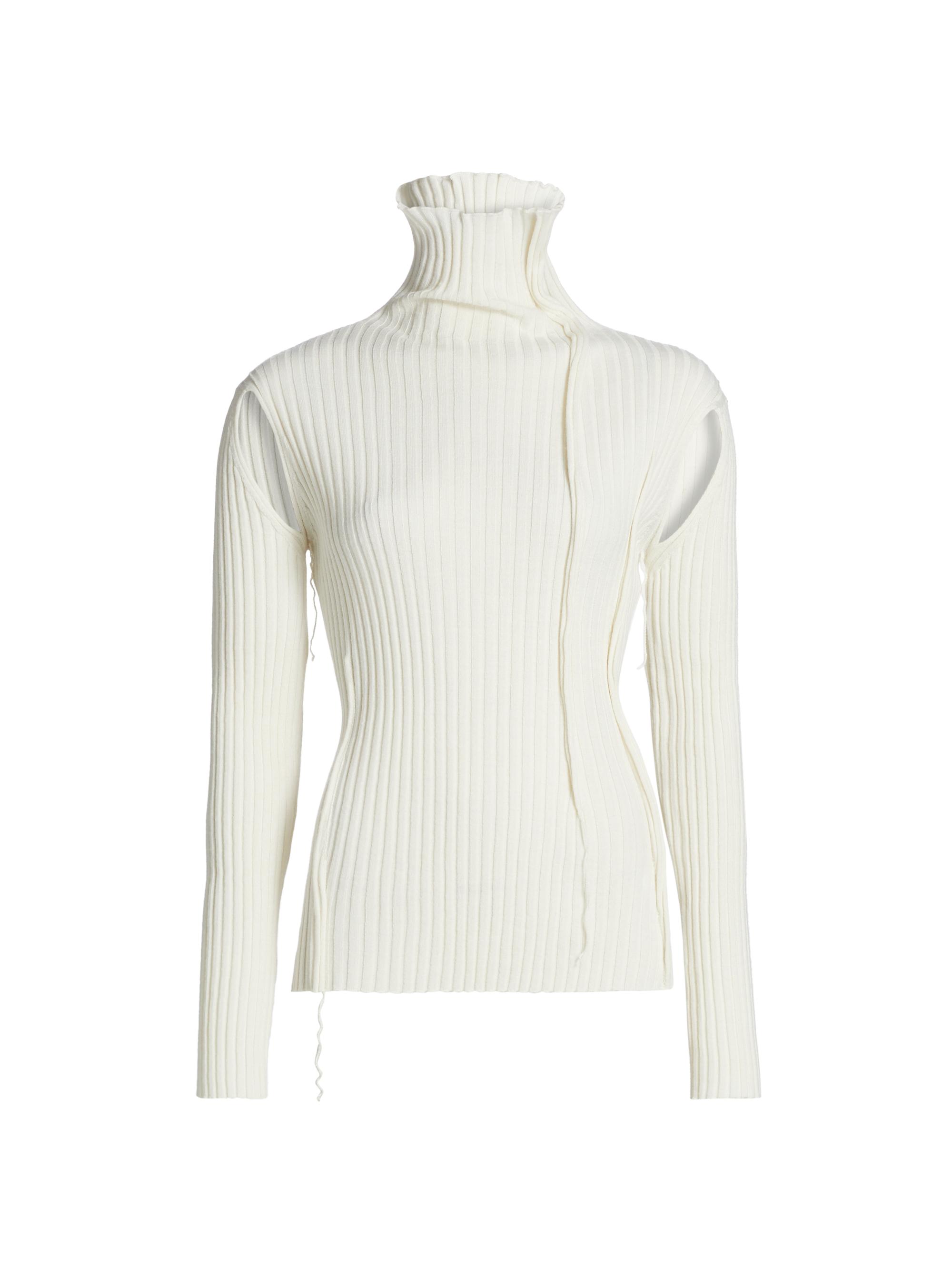 MM6 Maison Margiela Knit Zip-Up Vest | Saks Fifth Avenue