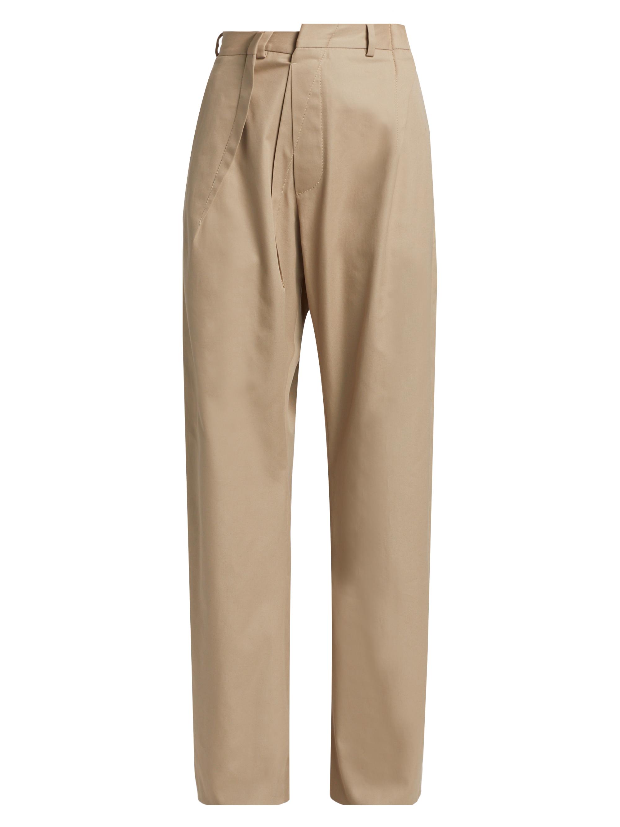 Maison Margiela Cotton Pants メゾンマルジェラ MM6 Maison Margiela cotton trousers green color SH0KA0029.S78548